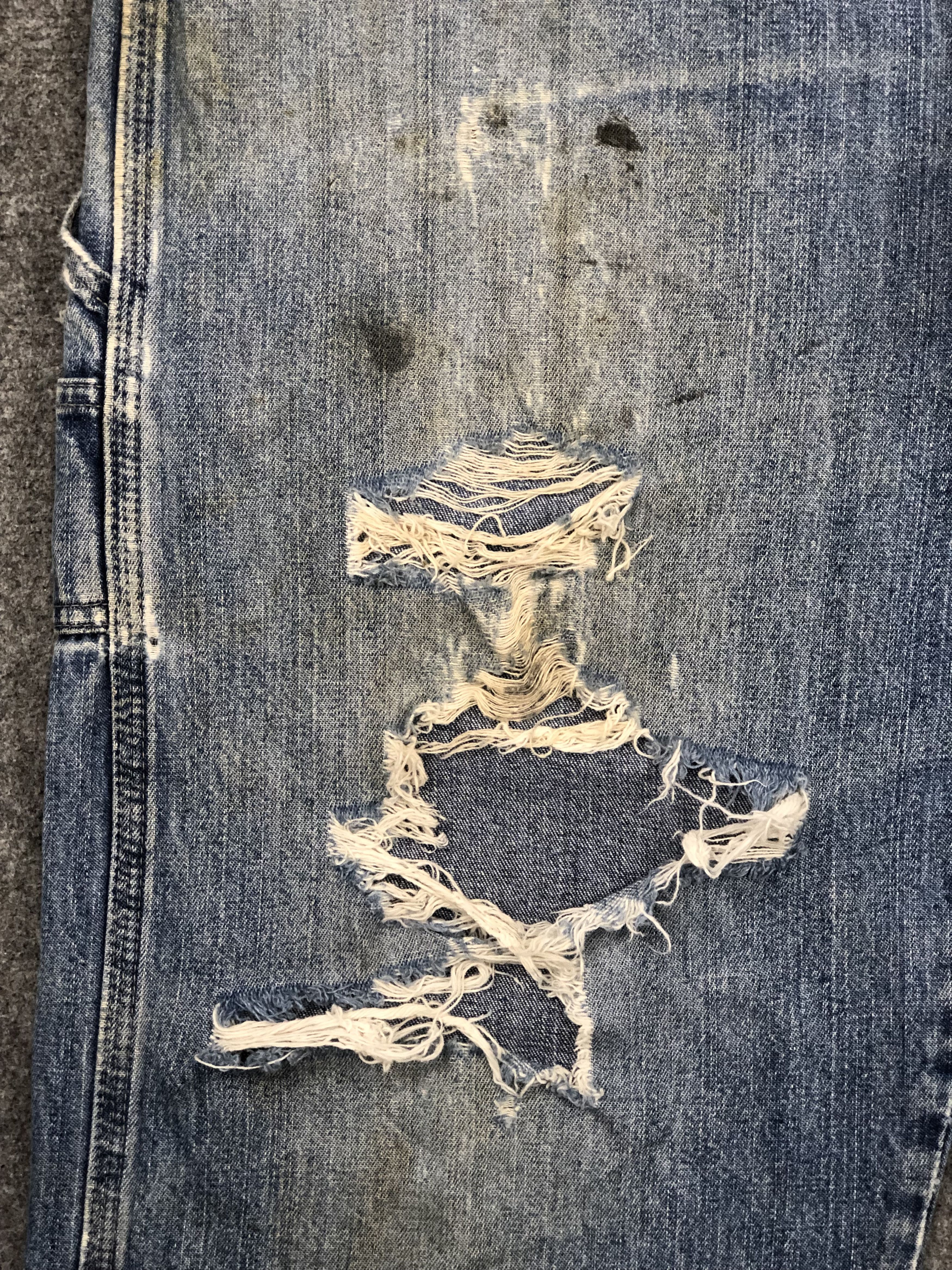 Vintage Vintage Distressed Wrangler Faded Jeans DP1574 Size US 36 / EU 52 - 8 Thumbnail