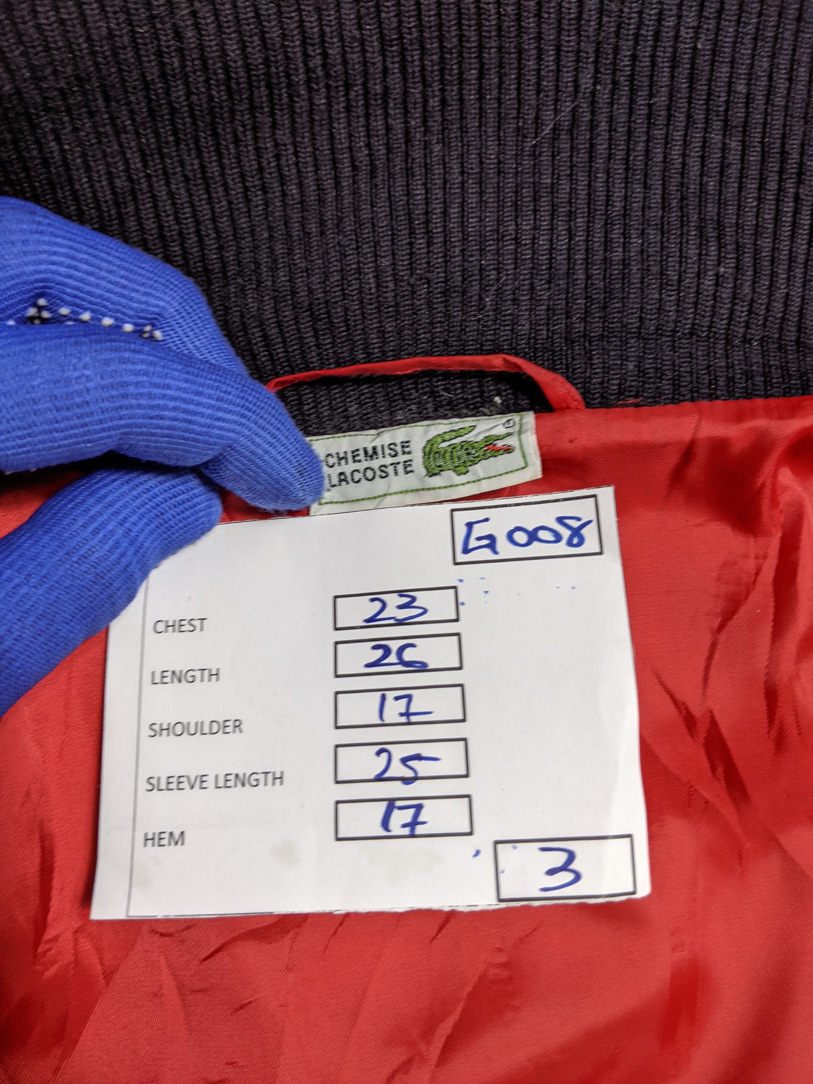LACOSTE WOOL BOMBER JAKET