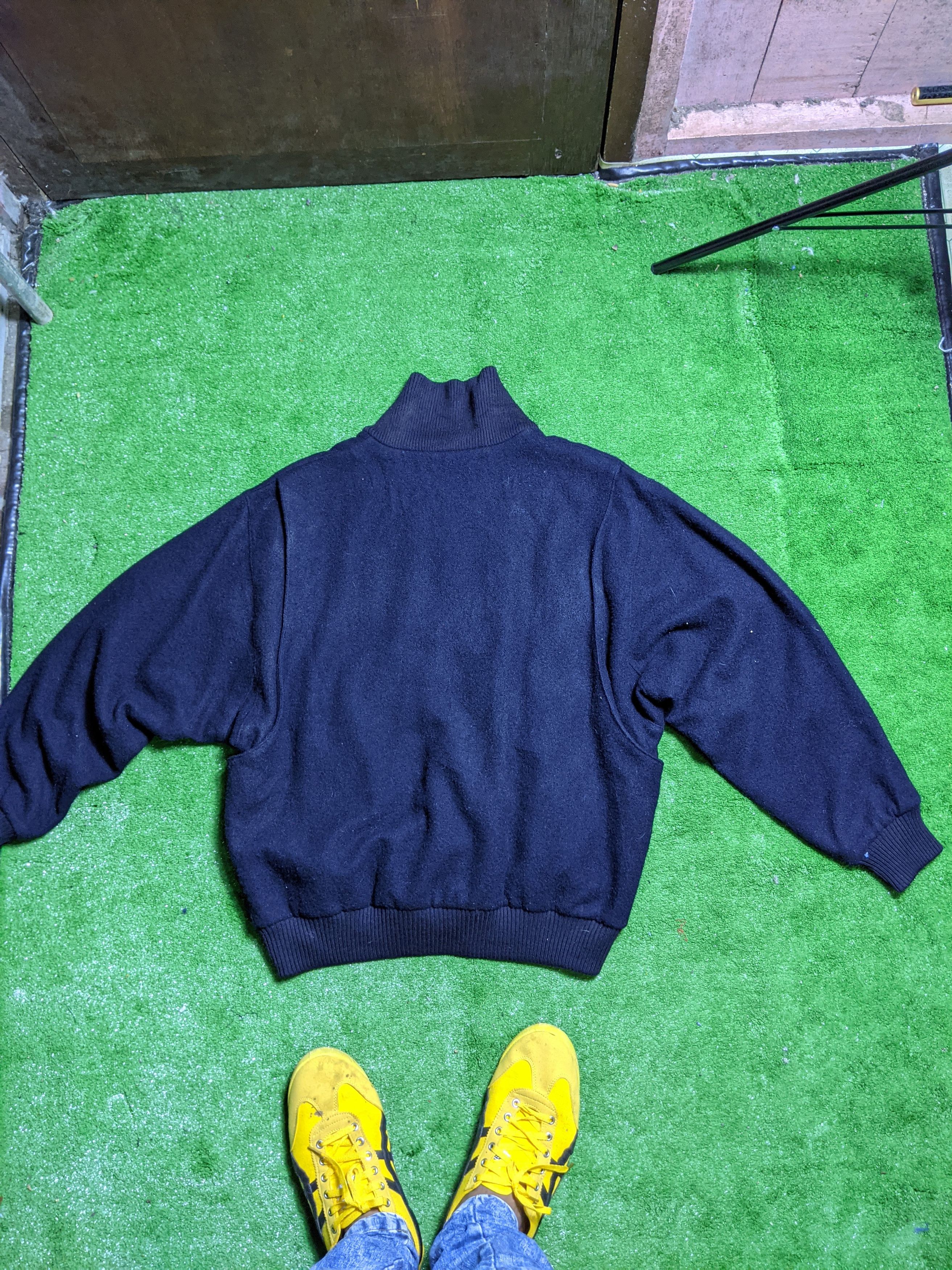 LACOSTE WOOL BOMBER JAKET
