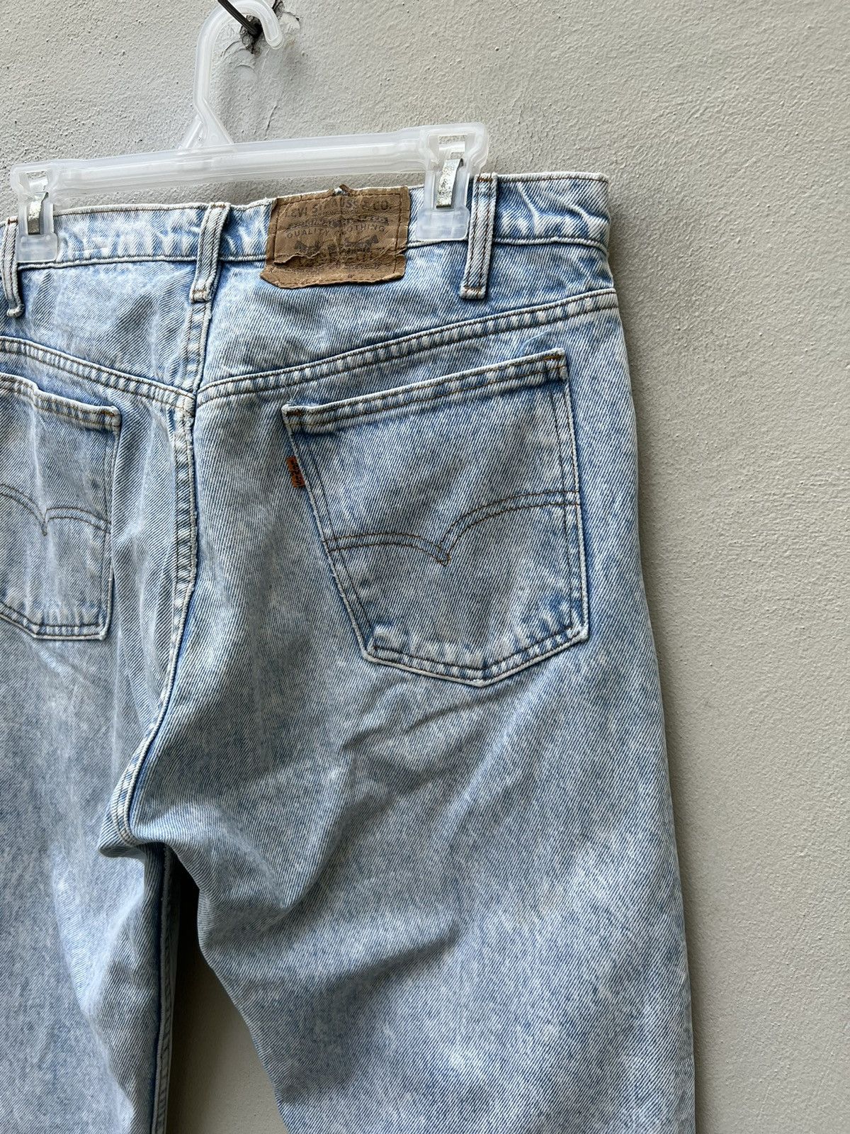 Levi's Vintage 80s Levi’s 505 Acid Wash Denim Jeans Size US 33 - 16 Thumbnail