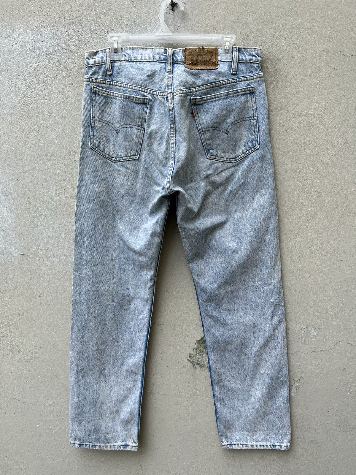 Levi's Vintage 80s Levi’s 505 Acid Wash Denim Jeans Size US 33 - 13 Thumbnail