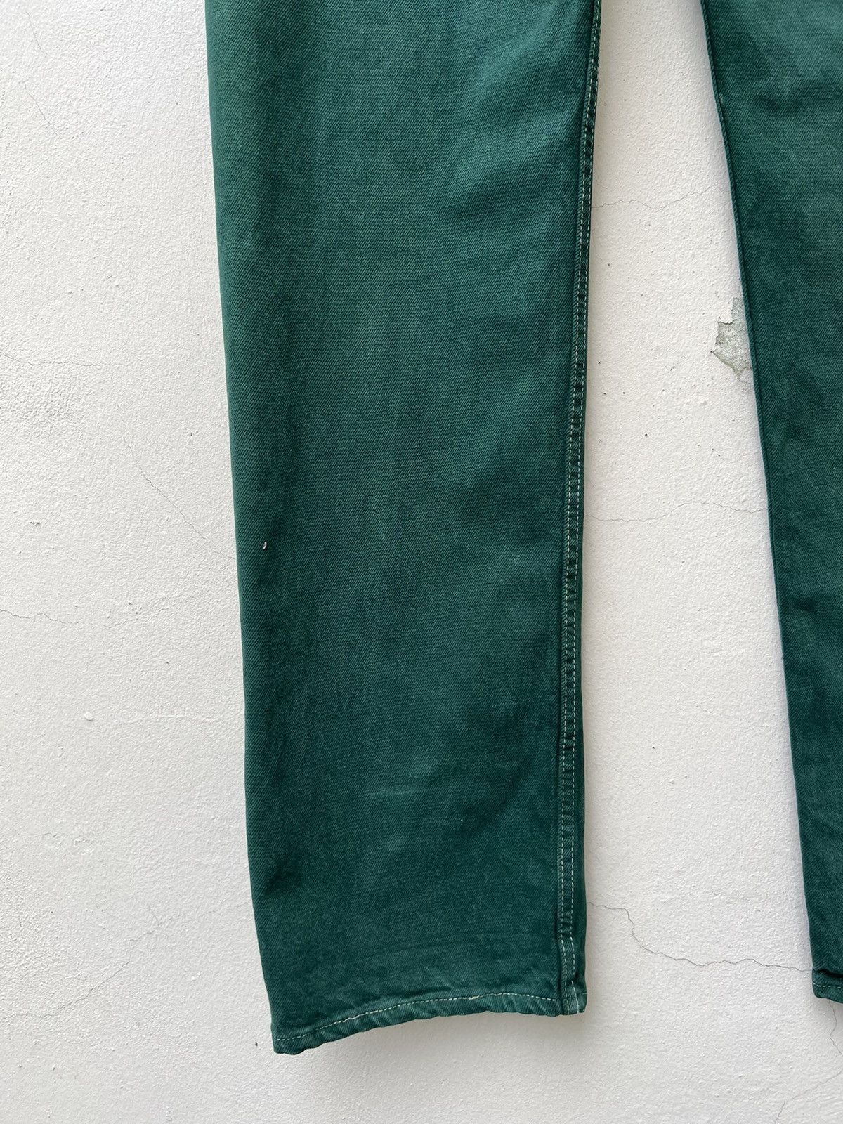Levi's × Vintage Vintage 80s Levi’s 501 Faded Green Denim Jeans Size US 36 / EU 52 - 14 Thumbnail