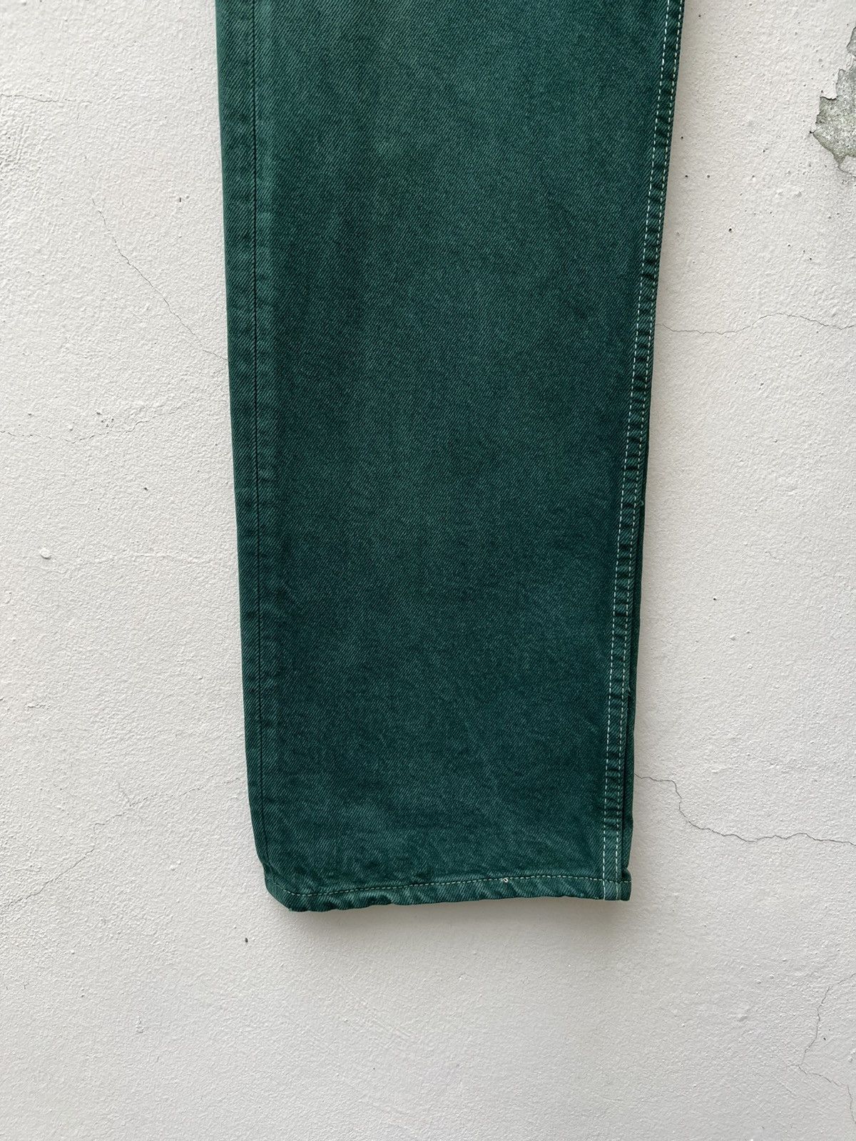 Levi's × Vintage Vintage 80s Levi’s 501 Faded Green Denim Jeans Size US 36 / EU 52 - 7 Thumbnail