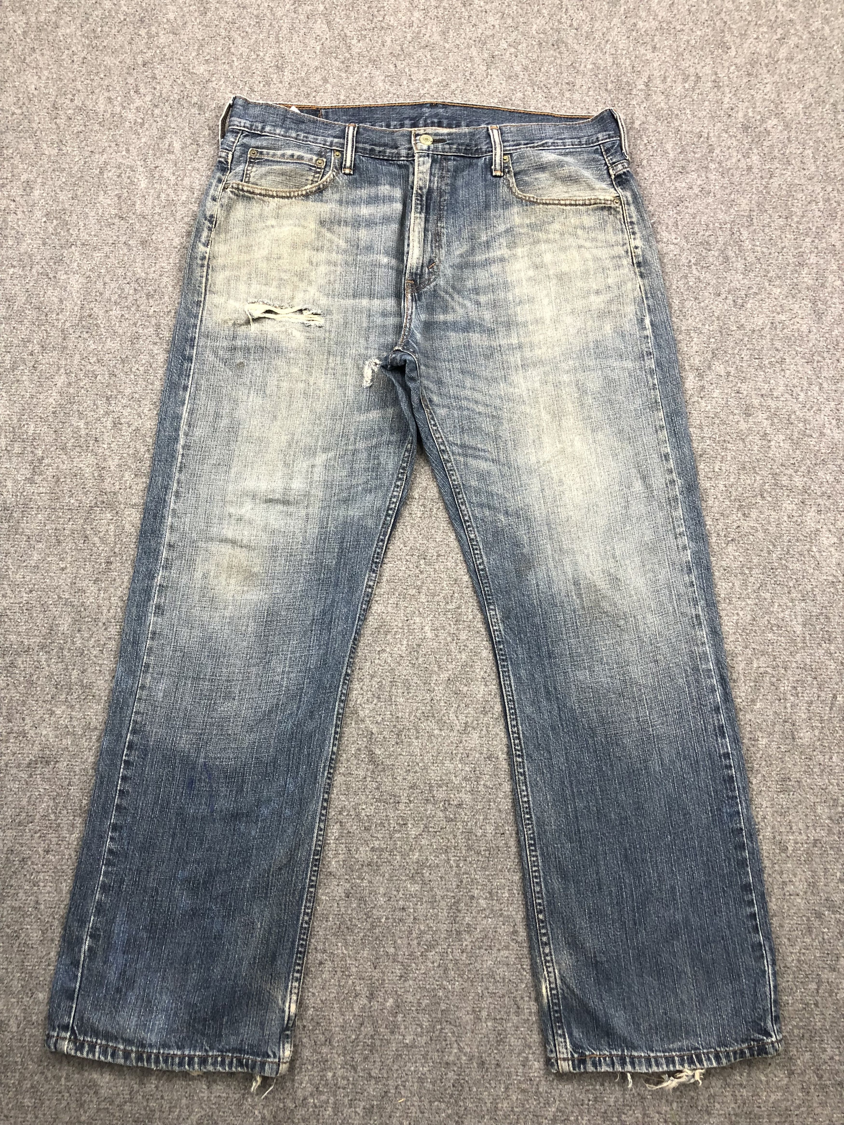 Levi's Vintage Levis 569 Faded Blue Jeans DP1611 Size US 39 - 1 Thumbnail
