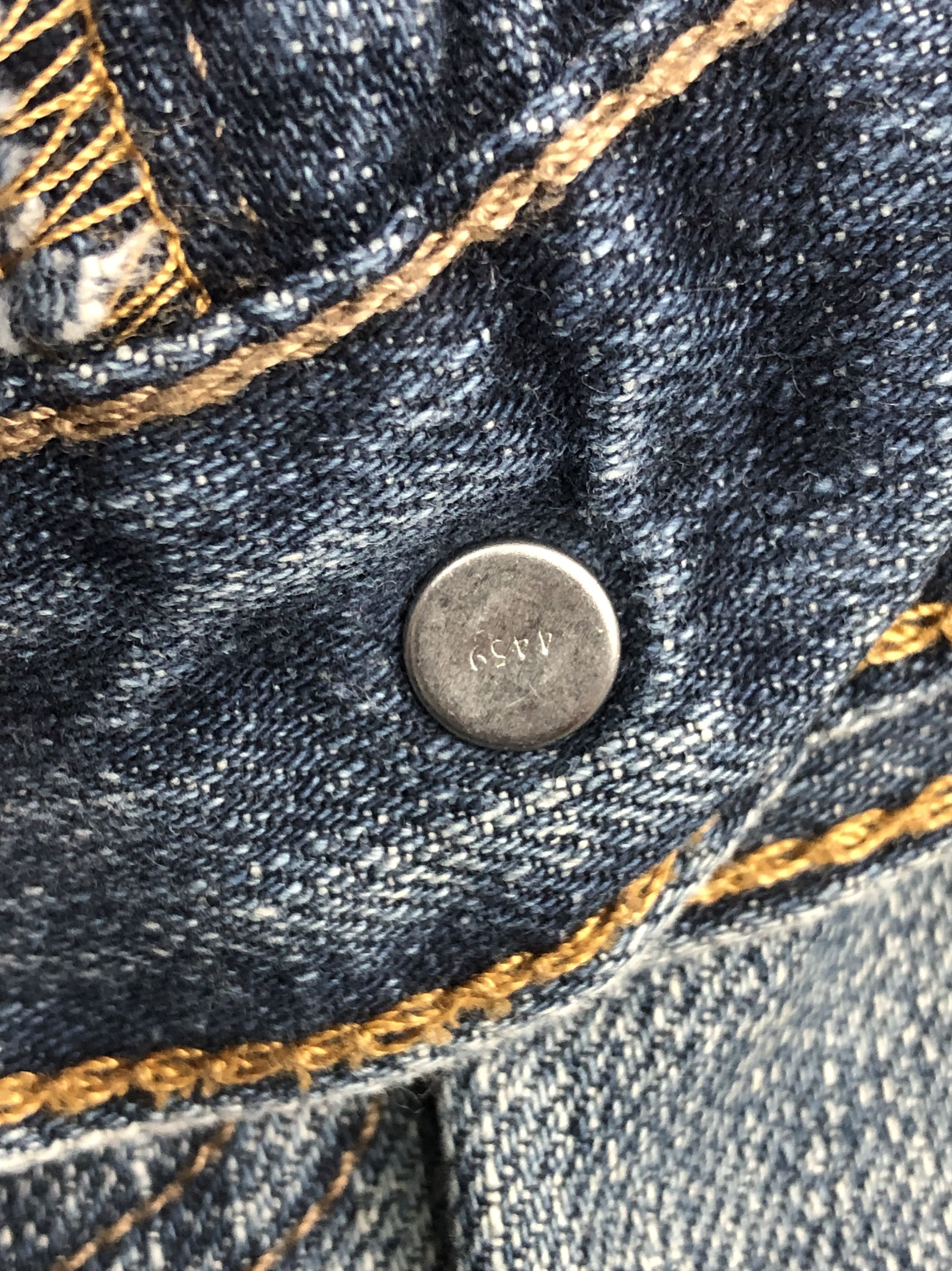 Levi's Vintage Levis 569 Faded Blue Jeans DP1611 Size US 39 - 15 Thumbnail