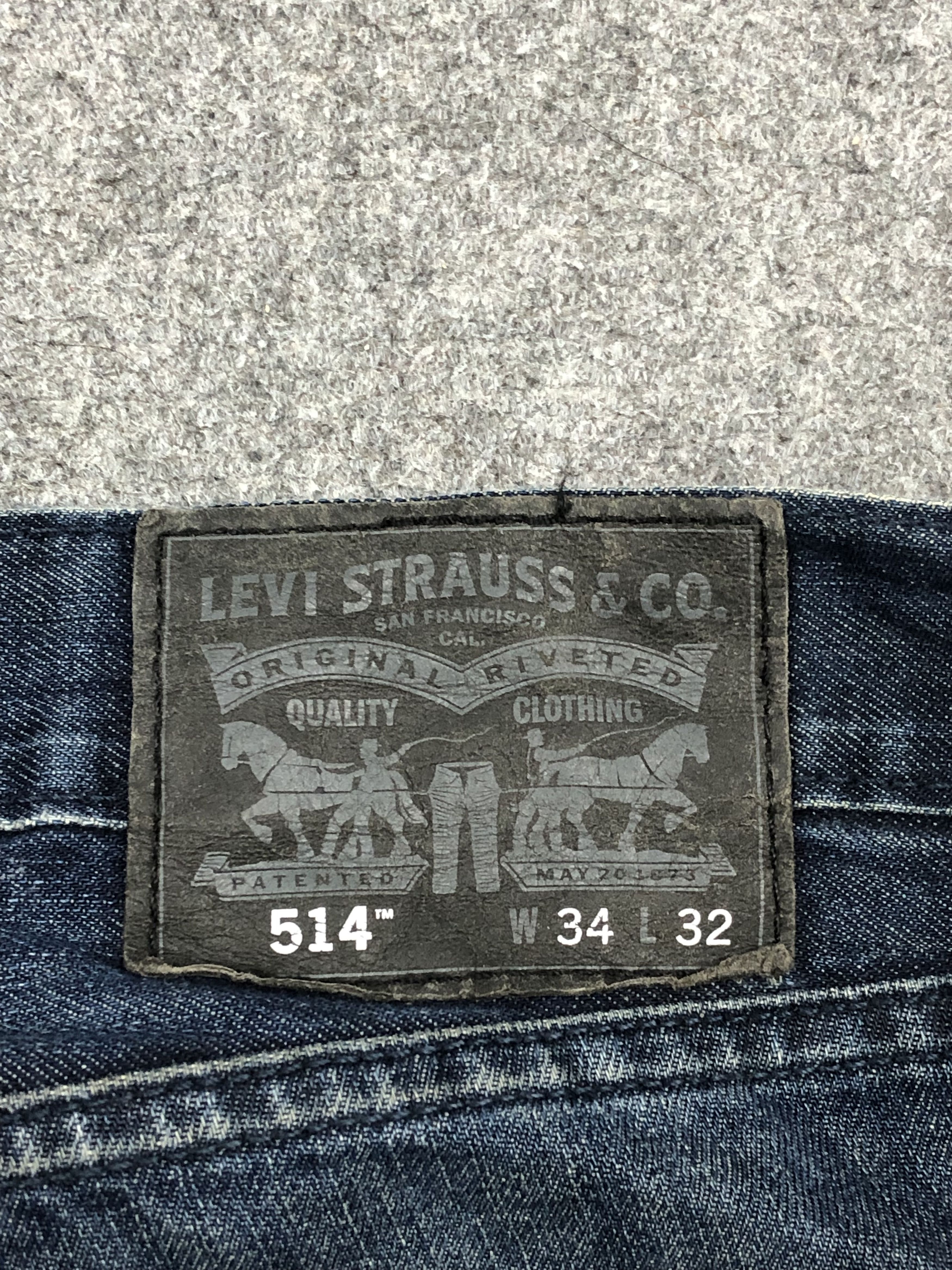 Levi's Vintage Levis 514 Denim DP1615 Size US 36 / EU 52 - 5 Thumbnail