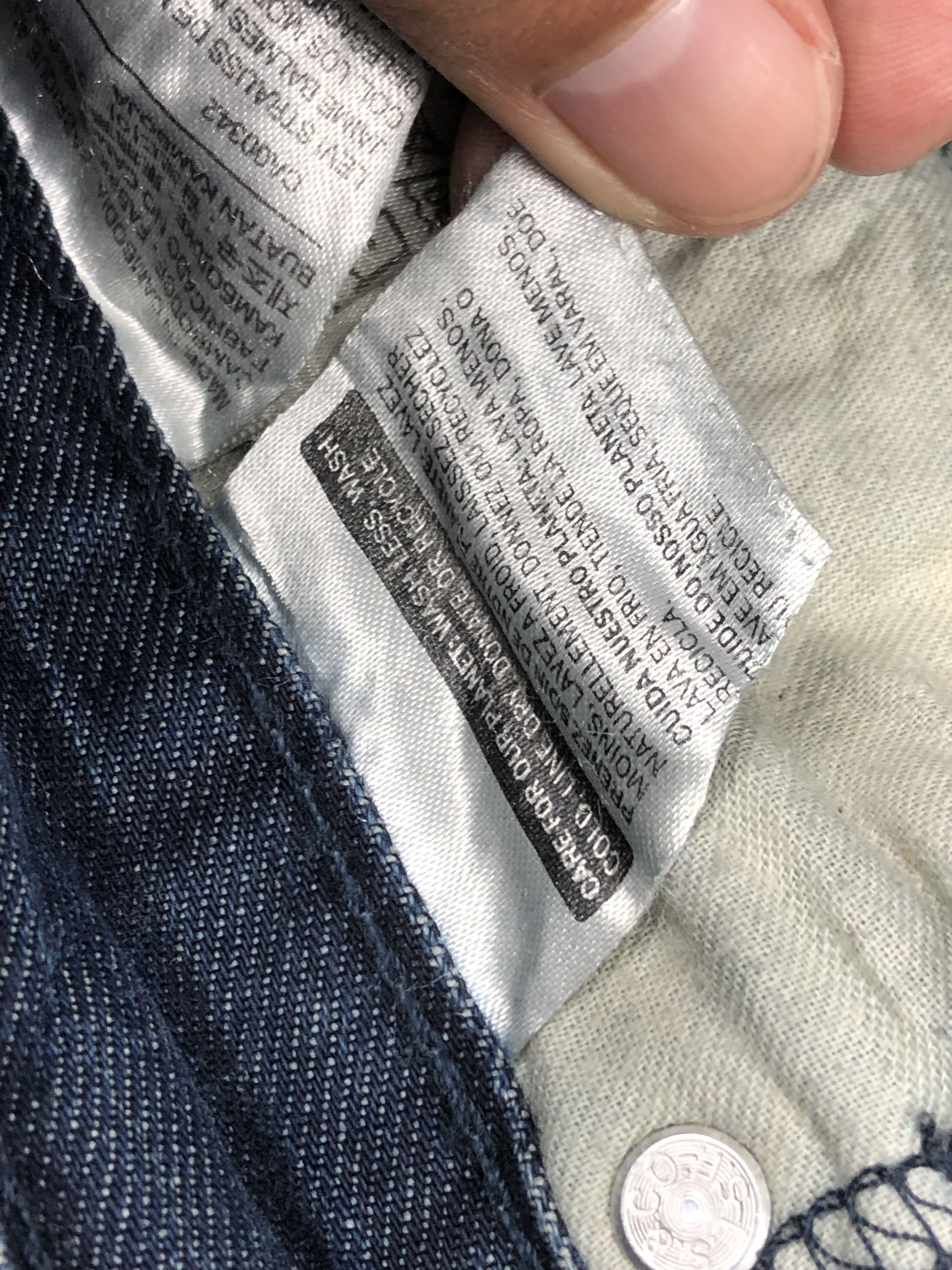 Levi's Vintage Levis 514 Denim DP1615 Size US 36 / EU 52 - 11 Thumbnail