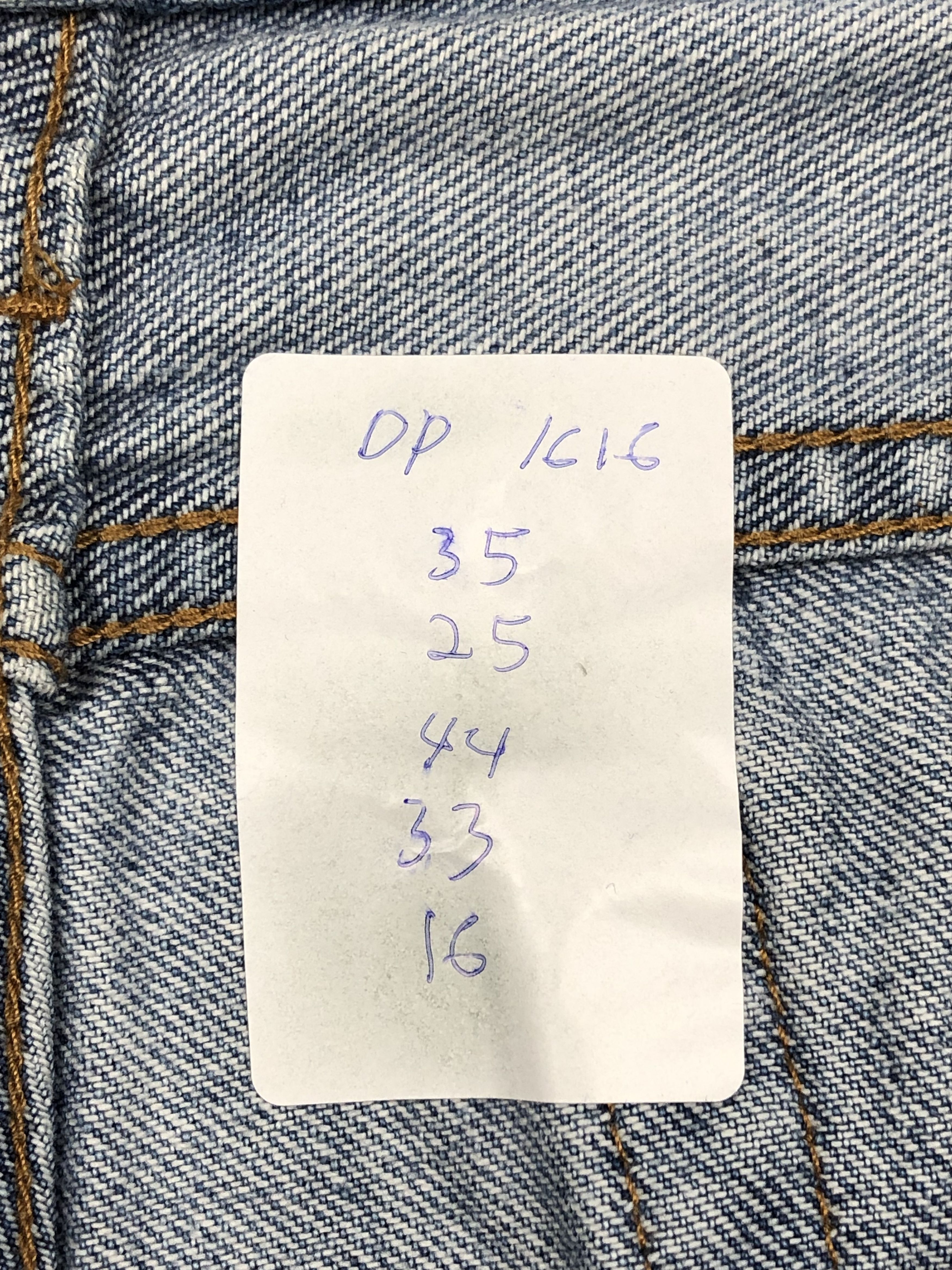 Levi's Vintage Levis 516 Faded Jeans DP1616 Size US 35 - 15 Thumbnail