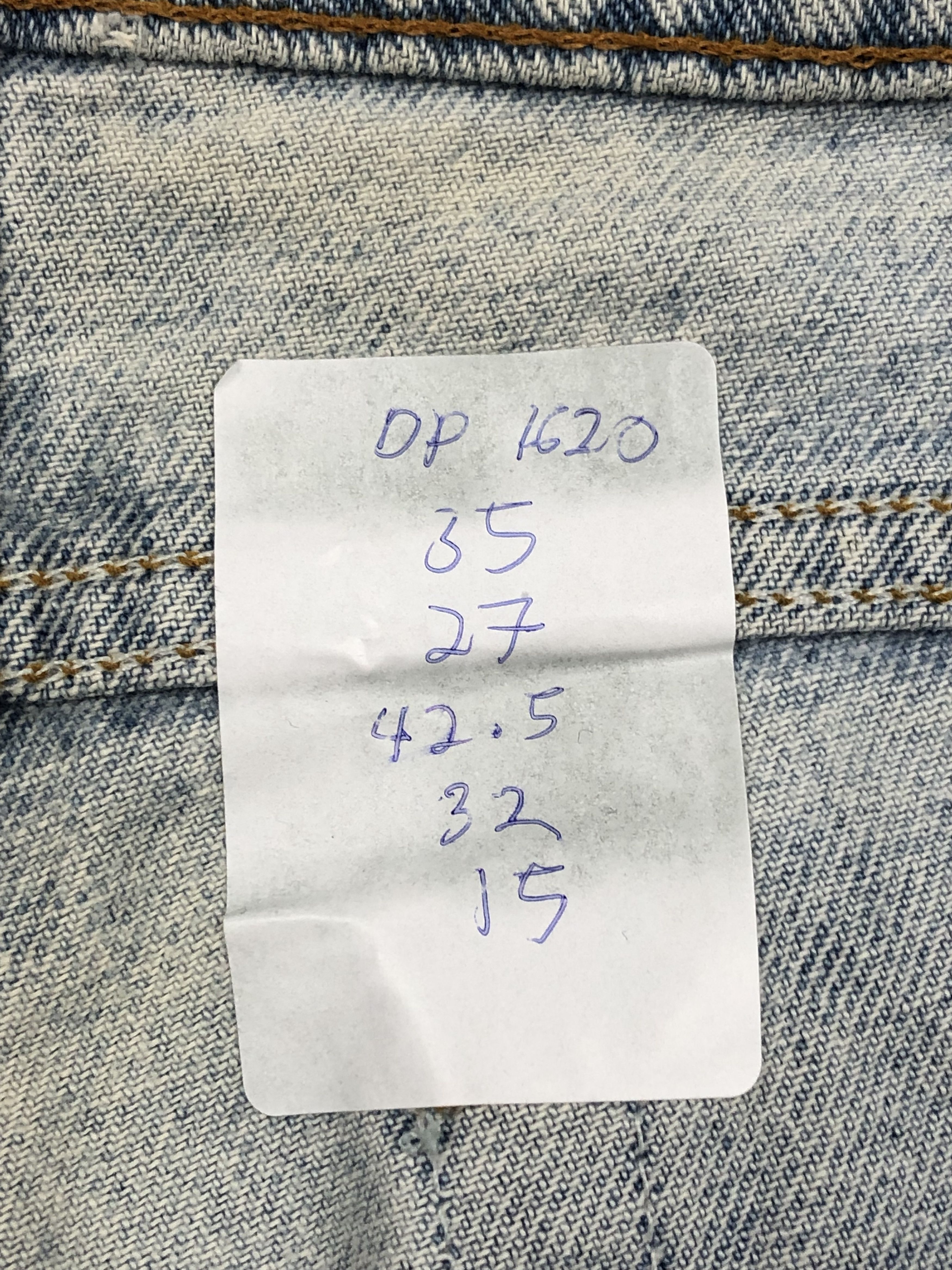 Levi's Vintage 90s Levis 550 Light Wash Jeans DP1620 Size US 35 - 13 Thumbnail