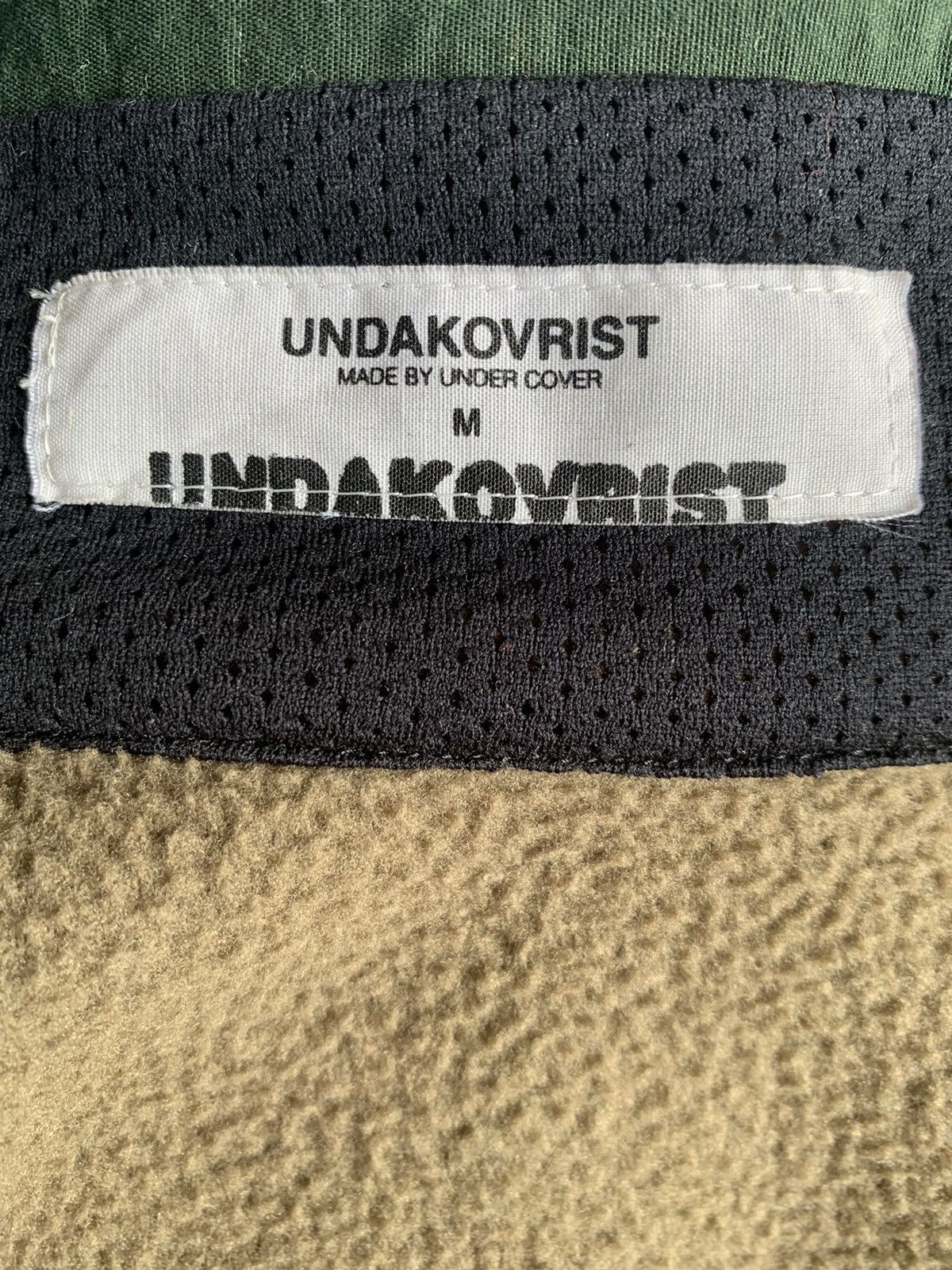 Jun Takahashi Undercover UNDAKOVRIST AW96 “Wire” Barbed Wire Fleece Jacket Size US M / EU 48-50 / 2 - 10 Thumbnail