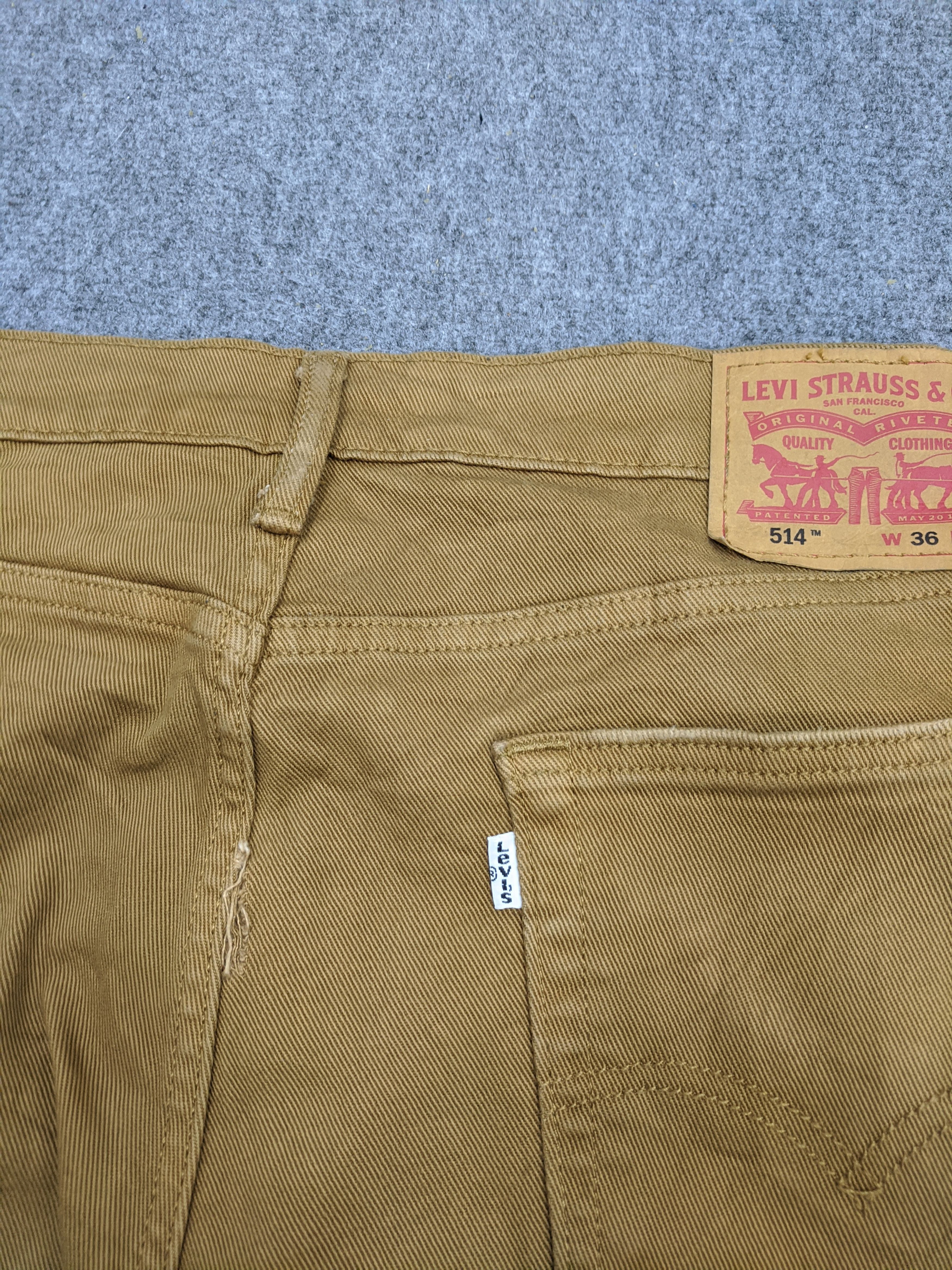 Levi's Vintage Levis 514 Jeans Brown DP0706 Size US 38 / EU 54 - 14 Thumbnail