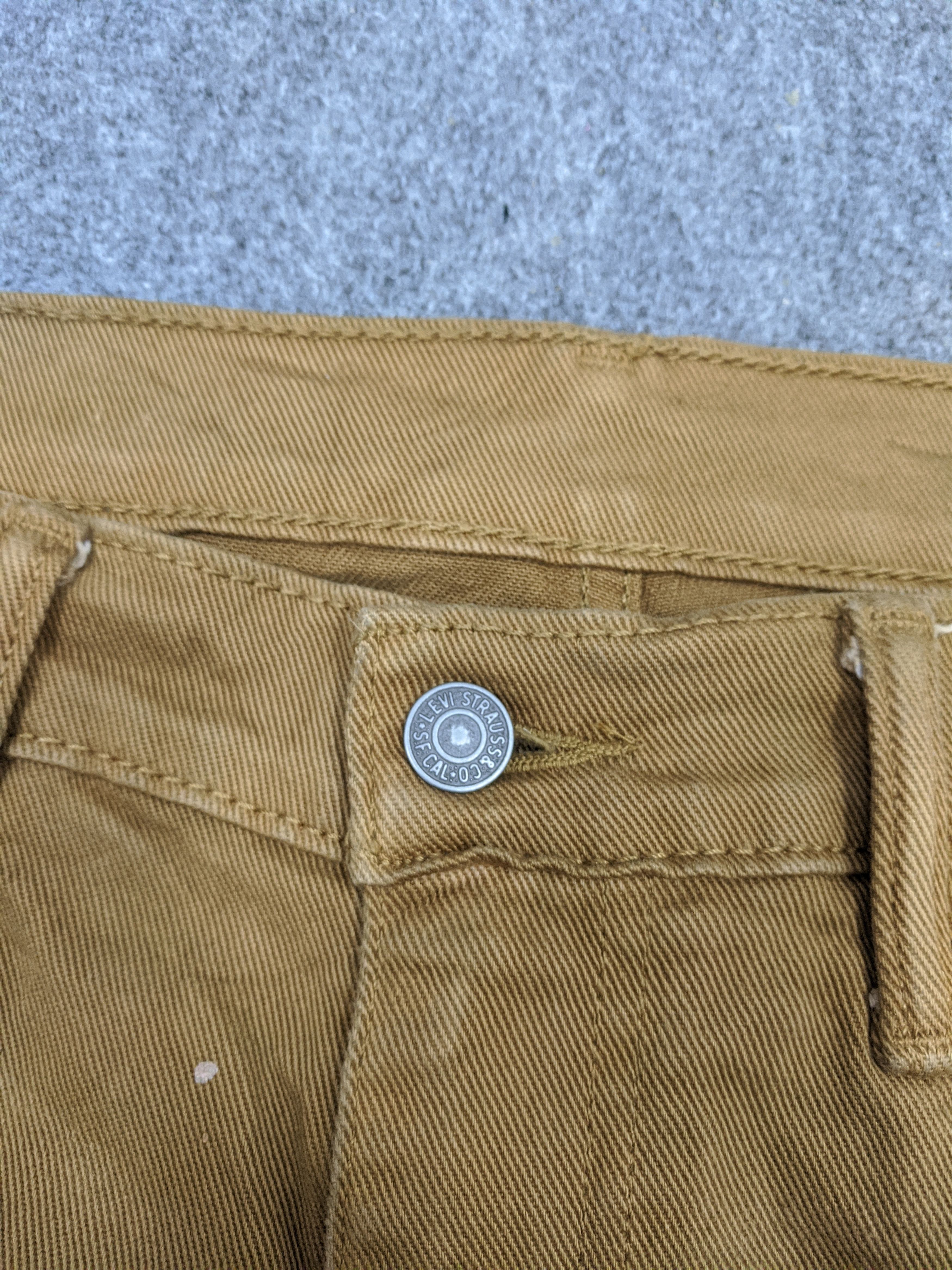 Levi's Vintage Levis 514 Jeans Brown DP0706 Size US 38 / EU 54 - 10 Thumbnail