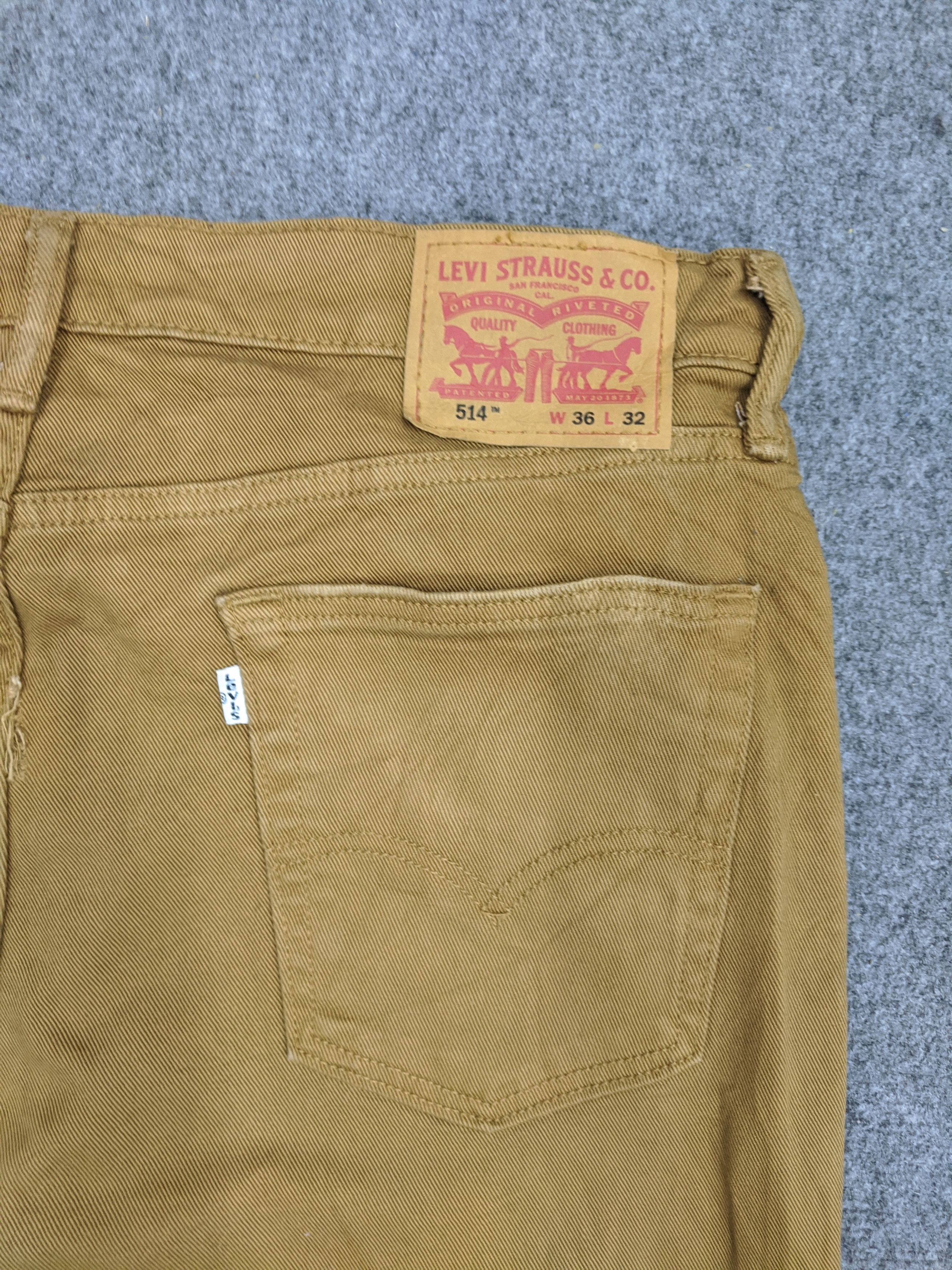 Levi's Vintage Levis 514 Jeans Brown DP0706 Size US 38 / EU 54 - 12 Thumbnail
