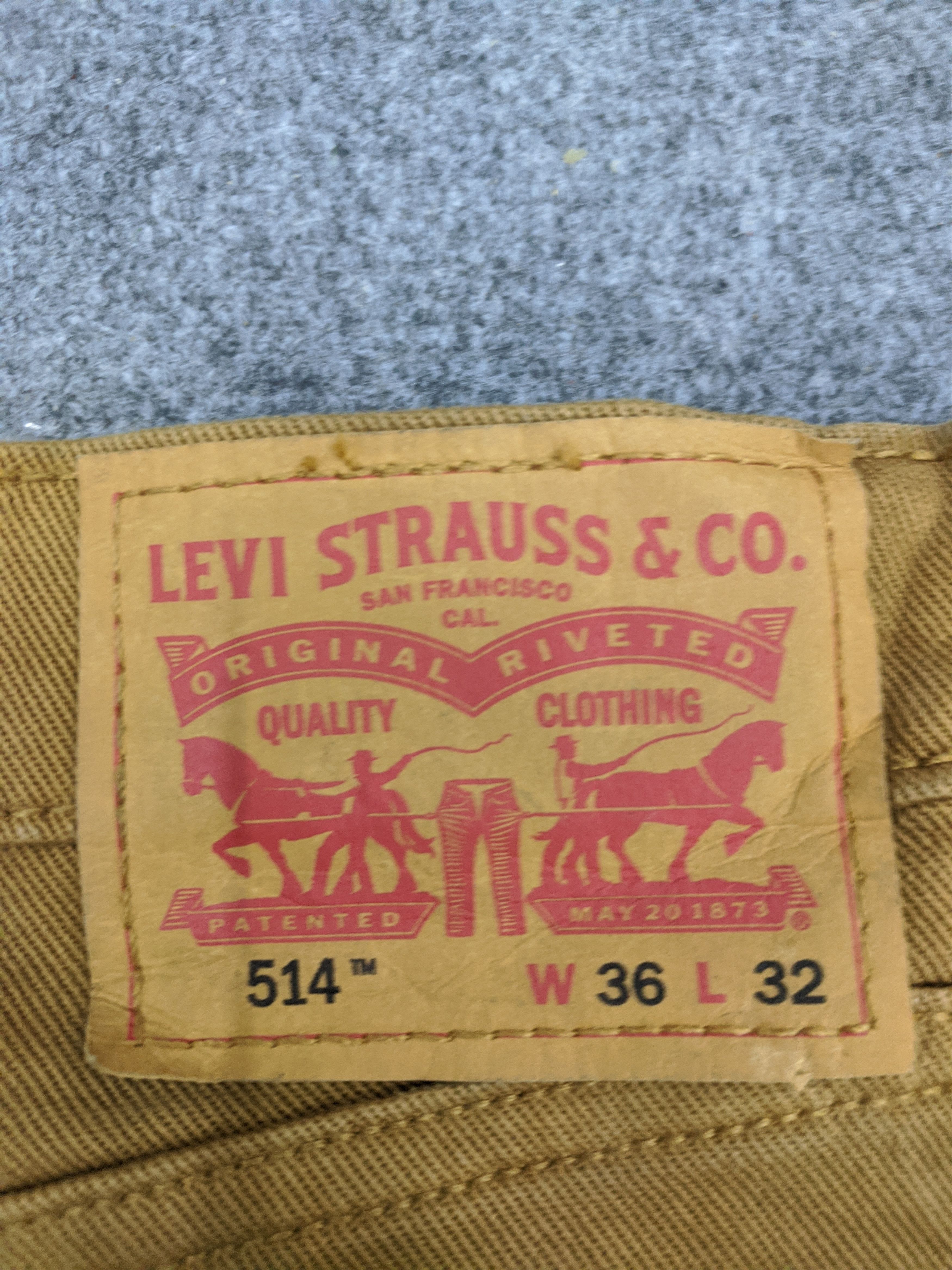 Levi's Vintage Levis 514 Jeans Brown DP0706 Size US 38 / EU 54 - 5 Thumbnail
