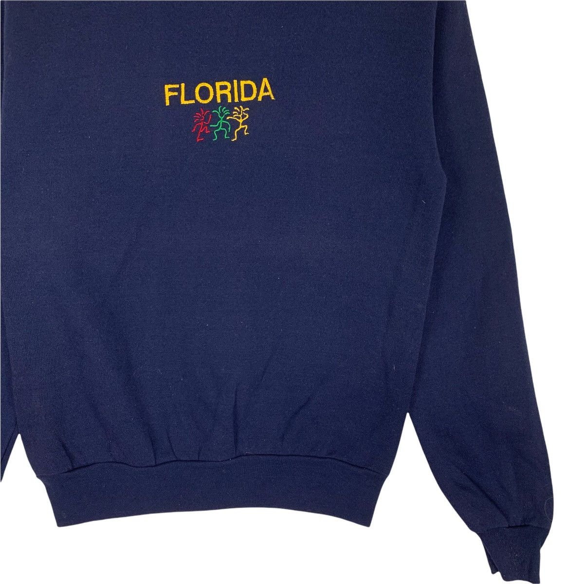 Lee Mr Lee Florida Embroidery Spellout Crewneck Sweatshirt Size US L / EU 52-54 / 3 - 3 Thumbnail