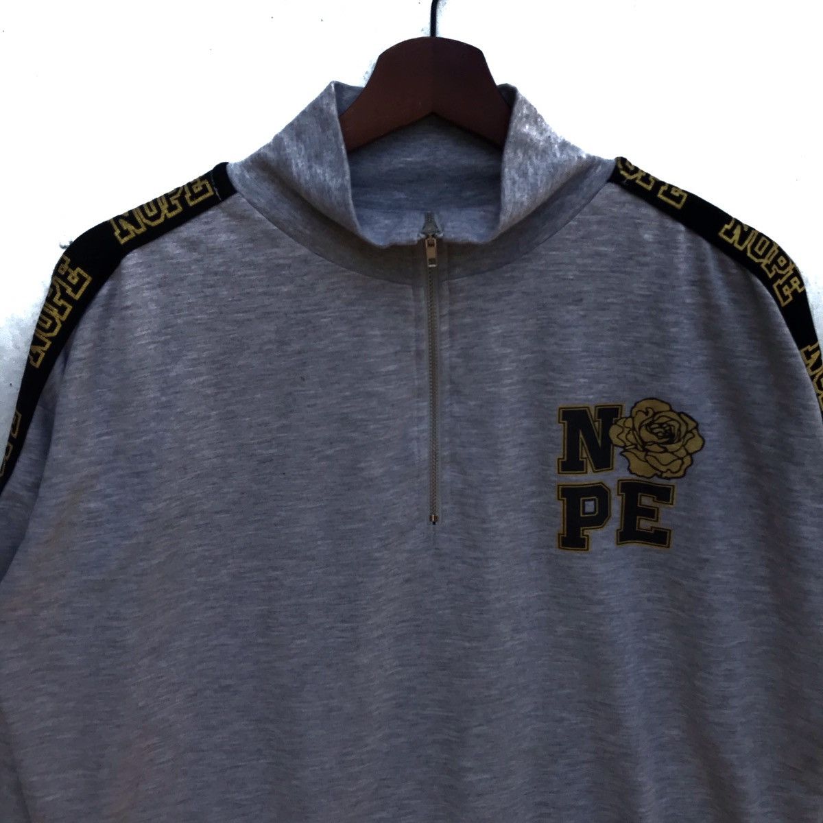 Japanese Brand Vintage Nope Spellout Crewneck Sweatshirt Size US M / EU 48-50 / 2 - 4 Thumbnail