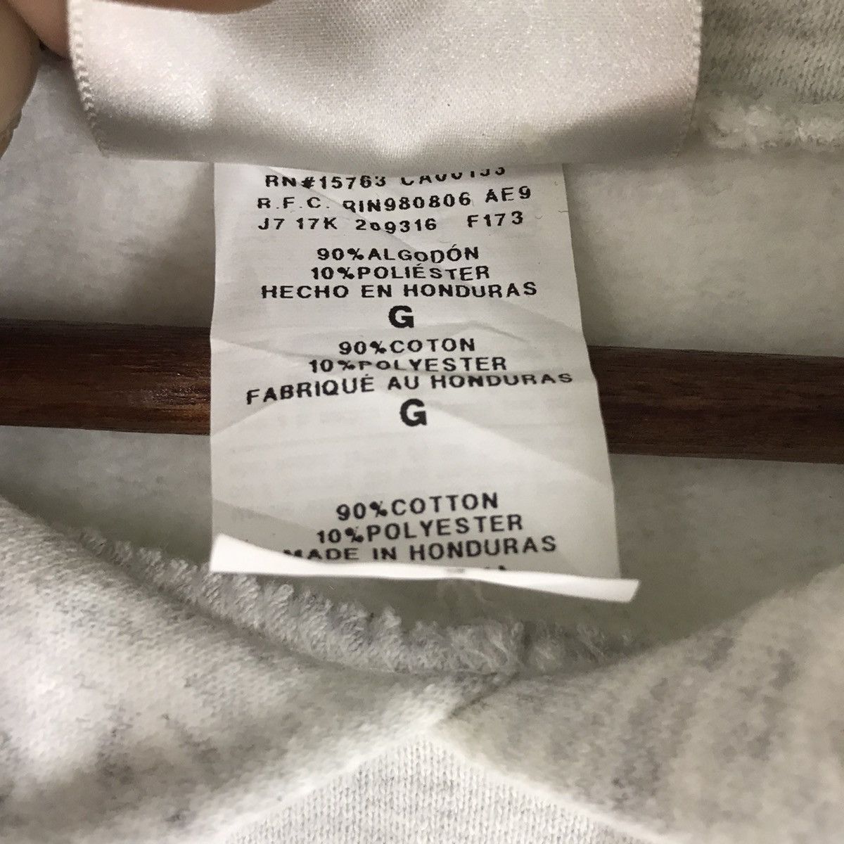 Hanes Vintage Hanes BigLogo Hoodie Sweatshirt Size US L / EU 52-54 / 3 - 7 Thumbnail