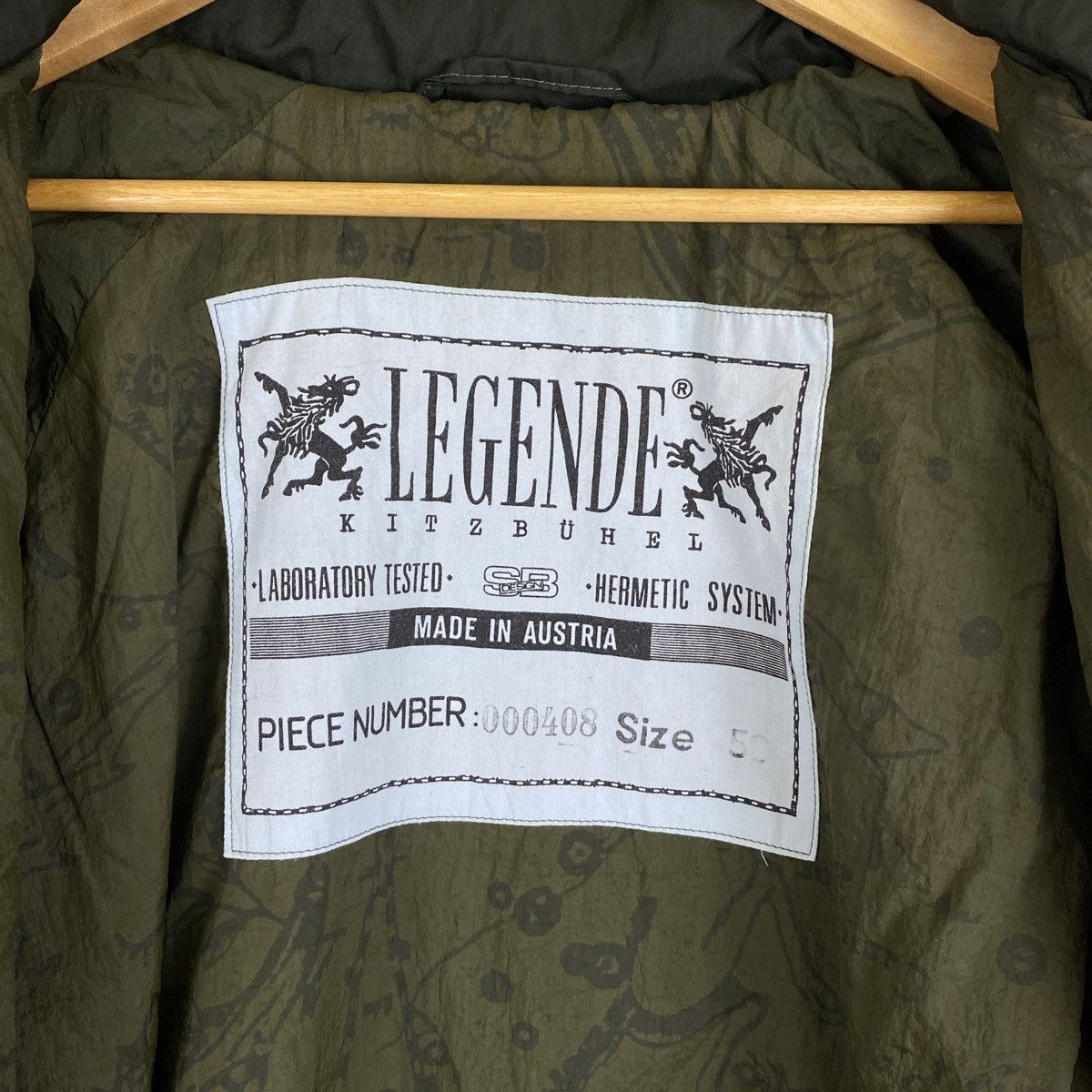 Vintage Vintage LEGENDE KITZBUHEL Made In Austria Military Jacket Size US XL / EU 56 / 4 - 11 Thumbnail
