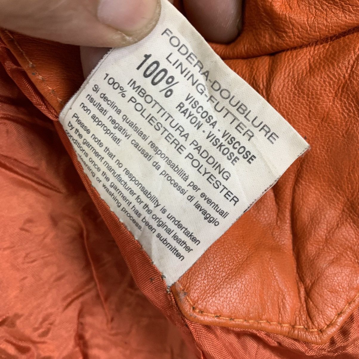 Genuine Leather Vintage Engine Vera Pelle Racing Leather Jacket Size US S / EU 44-46 / 1 - 10 Thumbnail