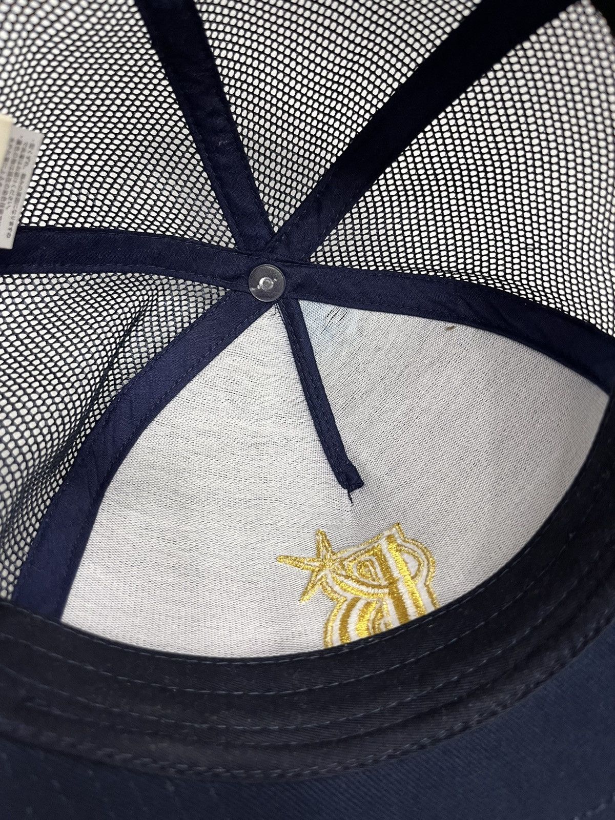 Japanese Brand 🔥RARE🔥 Yokohama DeNA BayStars x MOONEYES Trucker Hat Size ONE SIZE - 6 Thumbnail