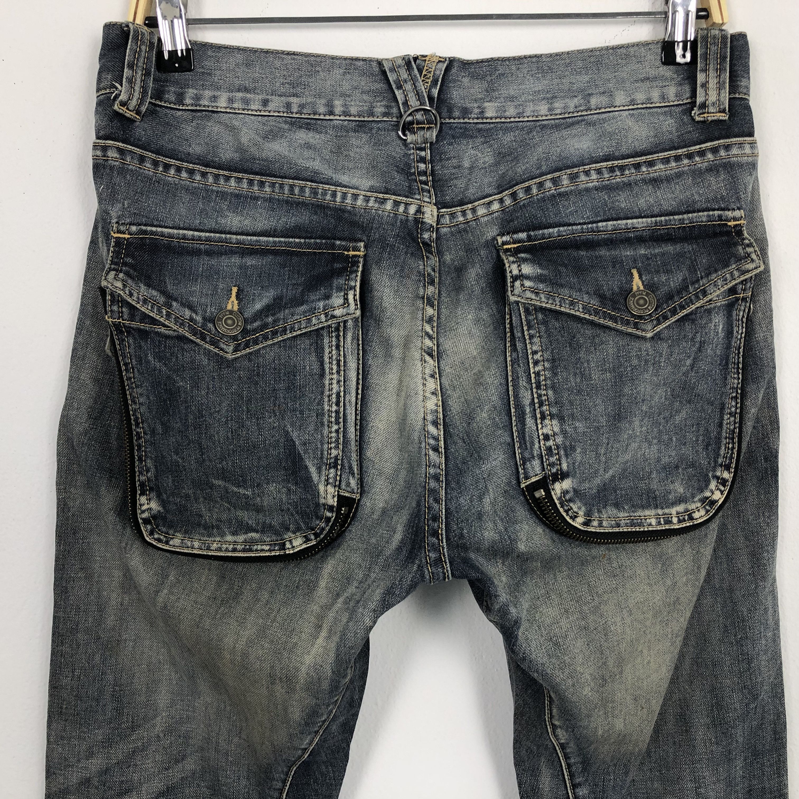 PPFM × Seditionaries × Vintage Vintage PPFM Punk Style Design Japanese Brand Denim Jeans Size US 31 - 5 Thumbnail