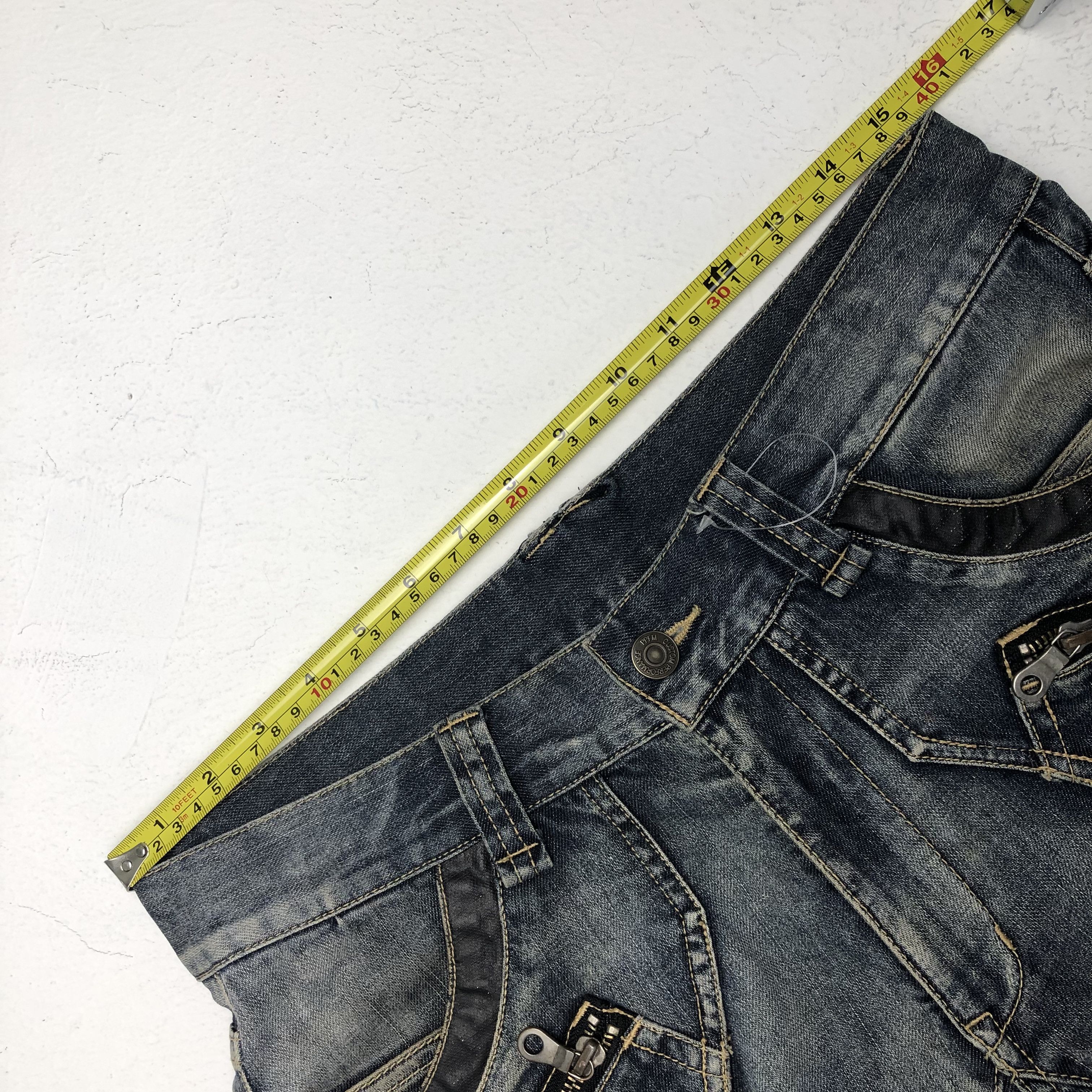 PPFM × Seditionaries × Vintage Vintage PPFM Punk Style Design Japanese Brand Denim Jeans Size US 31 - 7 Thumbnail
