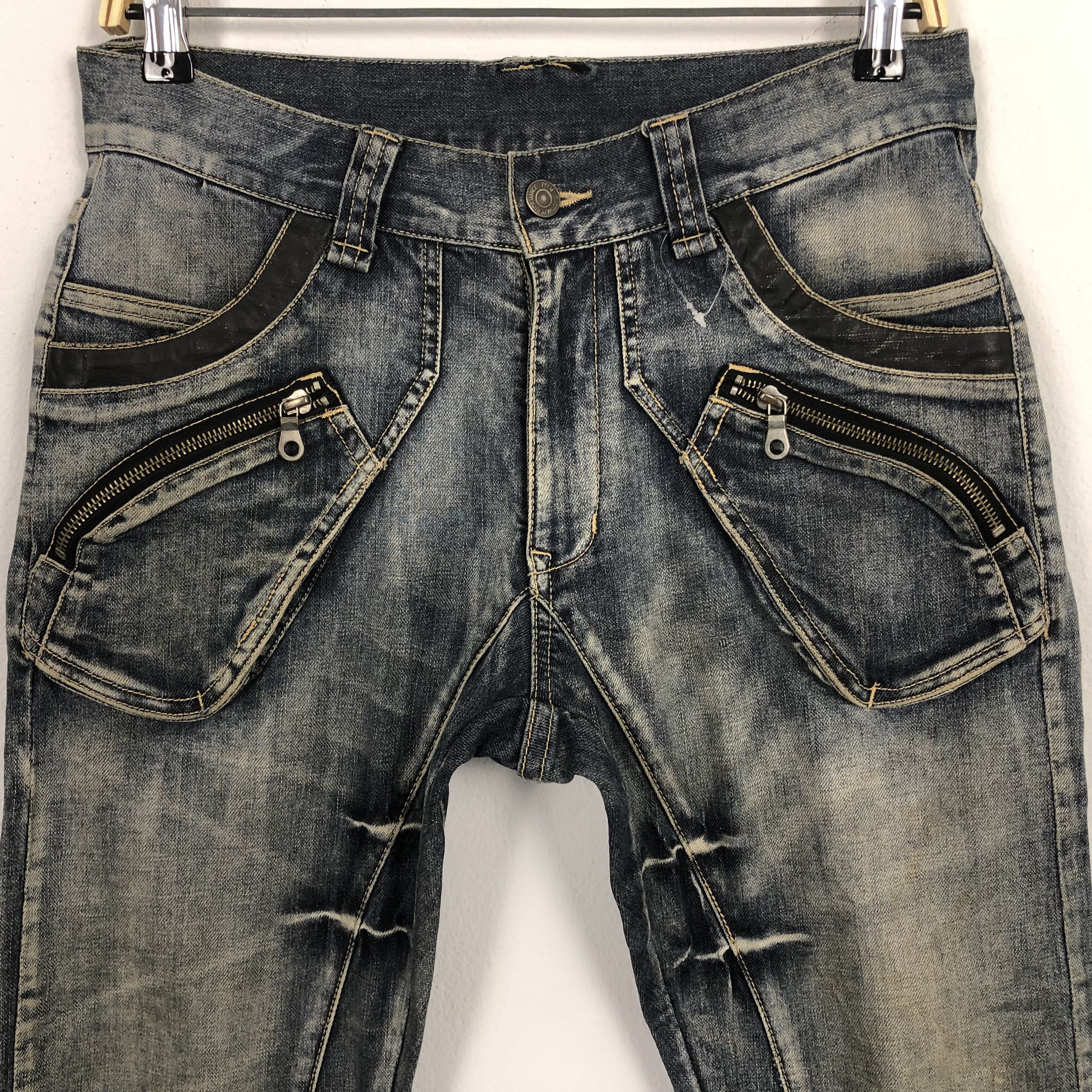 PPFM × Seditionaries × Vintage Vintage PPFM Punk Style Design Japanese Brand Denim Jeans Size US 31 - 2 Thumbnail