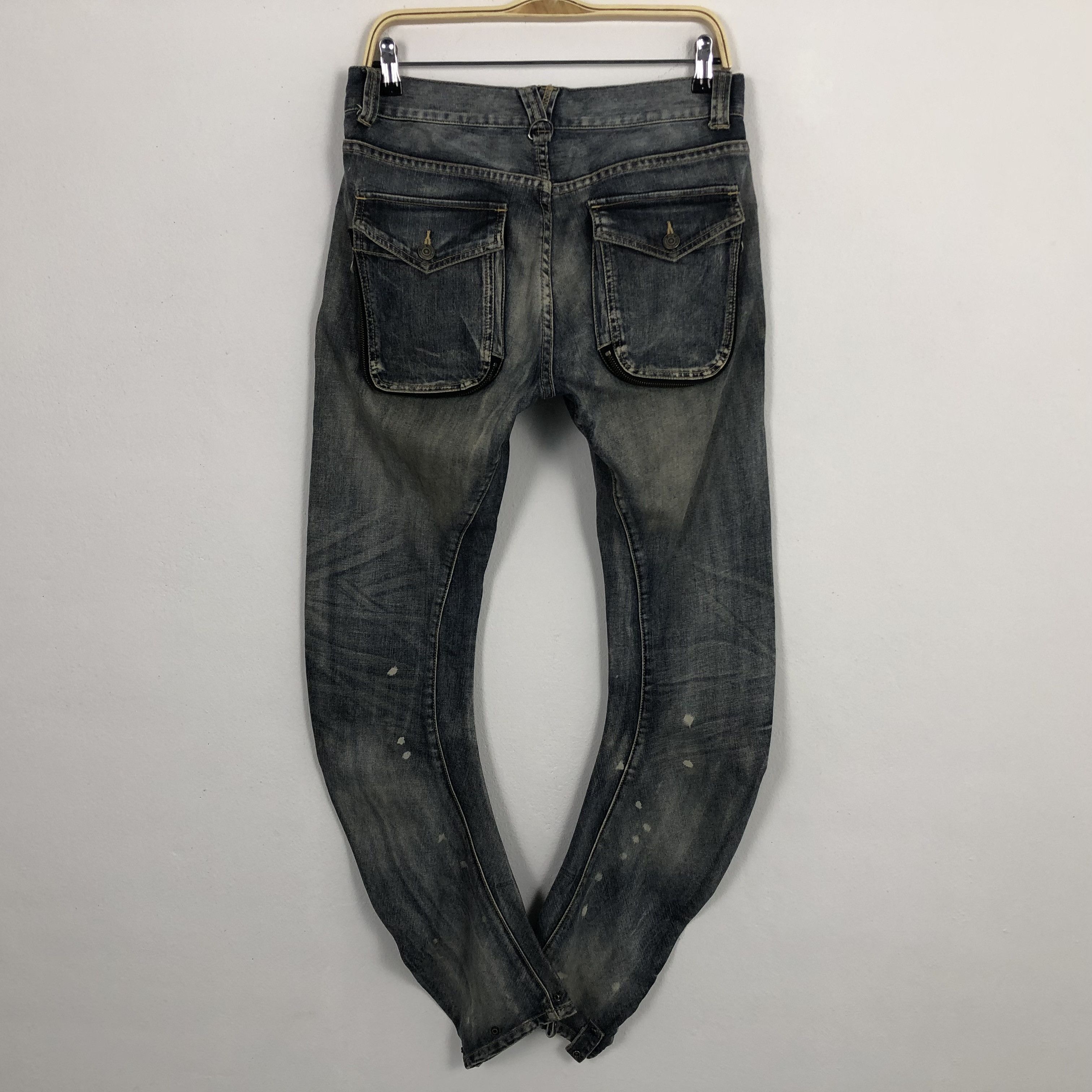 PPFM × Seditionaries × Vintage Vintage PPFM Punk Style Design Japanese Brand Denim Jeans Size US 31 - 4 Thumbnail