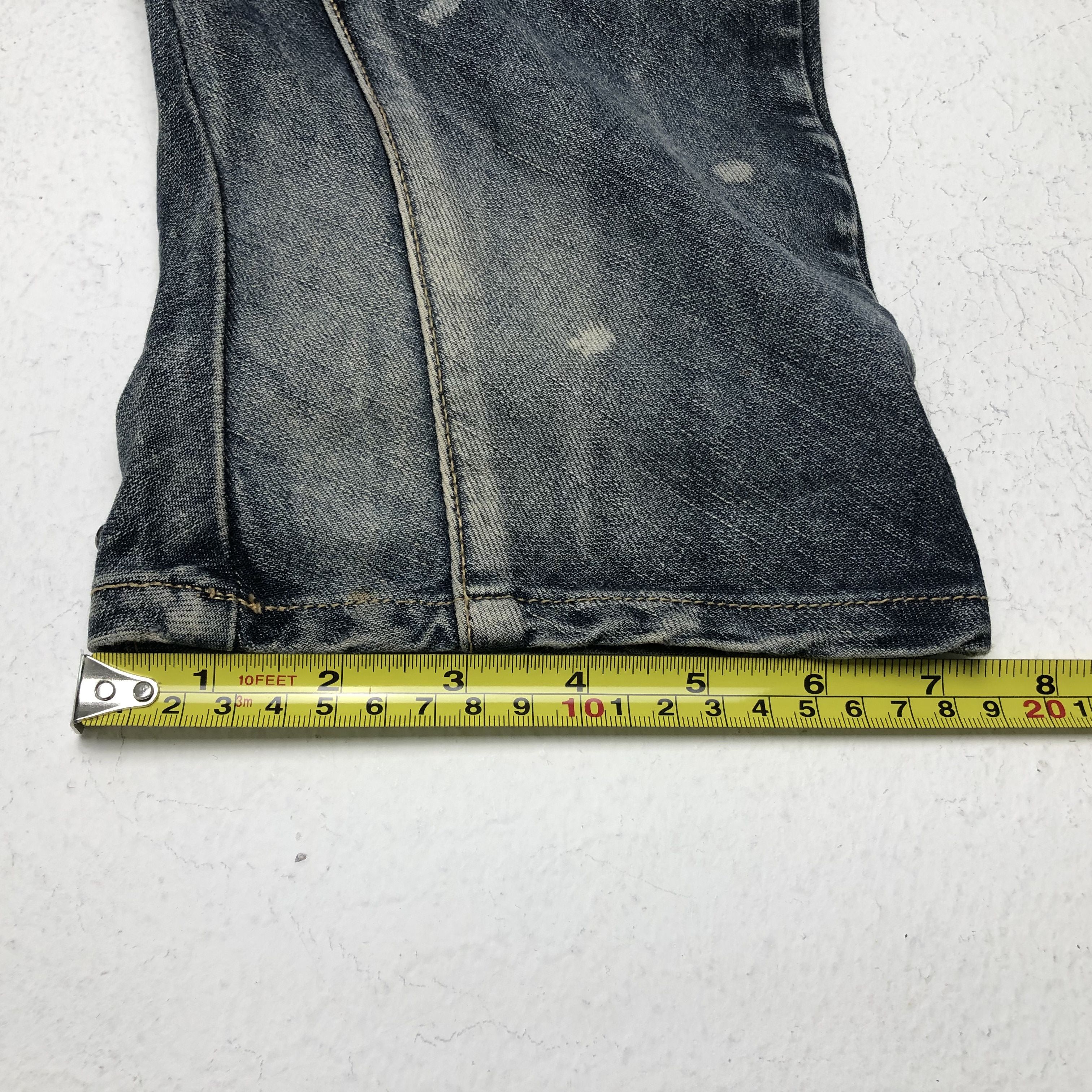 PPFM × Seditionaries × Vintage Vintage PPFM Punk Style Design Japanese Brand Denim Jeans Size US 31 - 11 Thumbnail