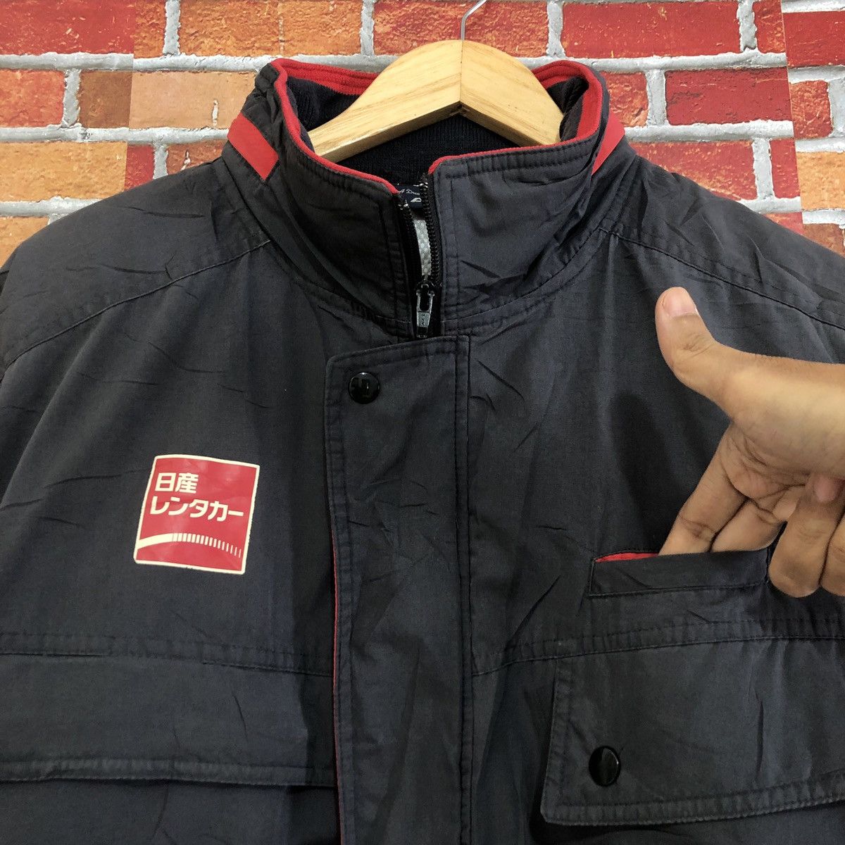 Vintage Vintage Nissan Rent A Car Jacket Size US L / EU 52-54 / 3 - 3 Thumbnail