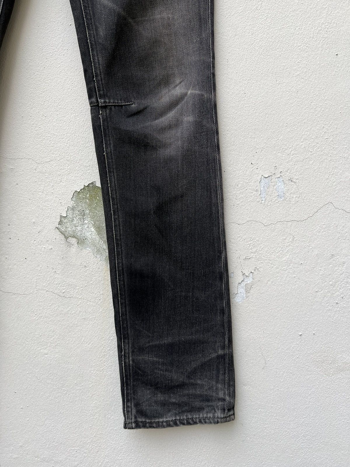 Lounge Lizard Vintage Lounge Lizard Faded Black Denim Jeans Size US 30 / EU 46 - 8 Thumbnail