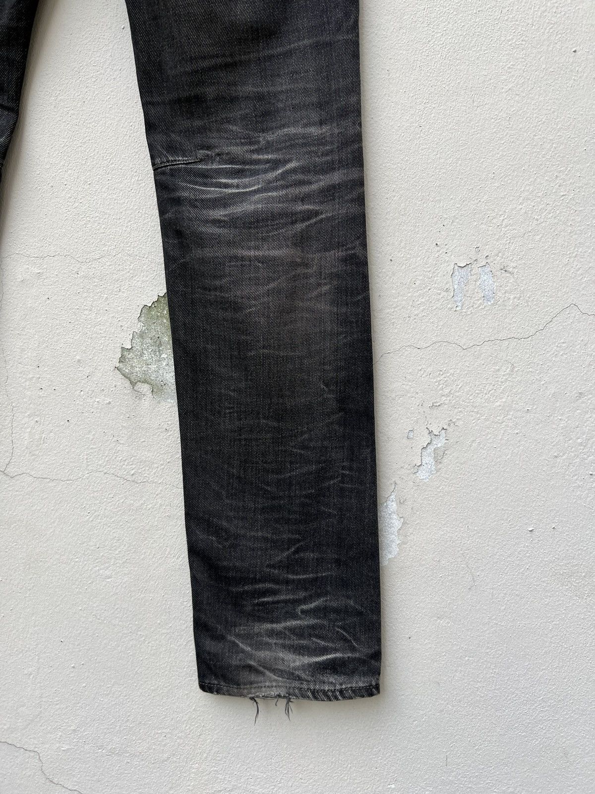 Lounge Lizard Vintage Lounge Lizard Faded Black Denim Jeans Size US 30 / EU 46 - 13 Thumbnail