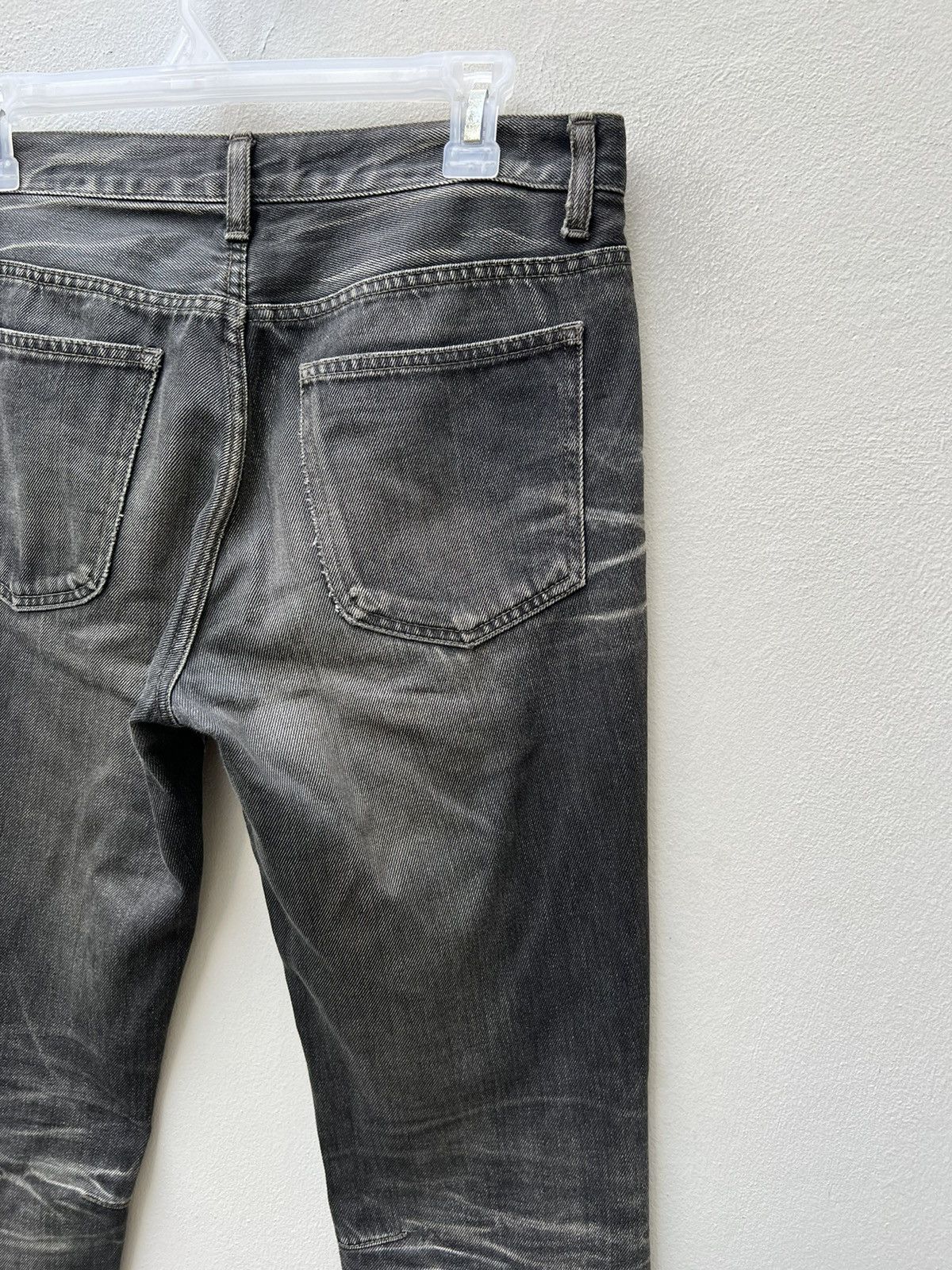 Lounge Lizard Vintage Lounge Lizard Faded Black Denim Jeans Size US 30 / EU 46 - 12 Thumbnail