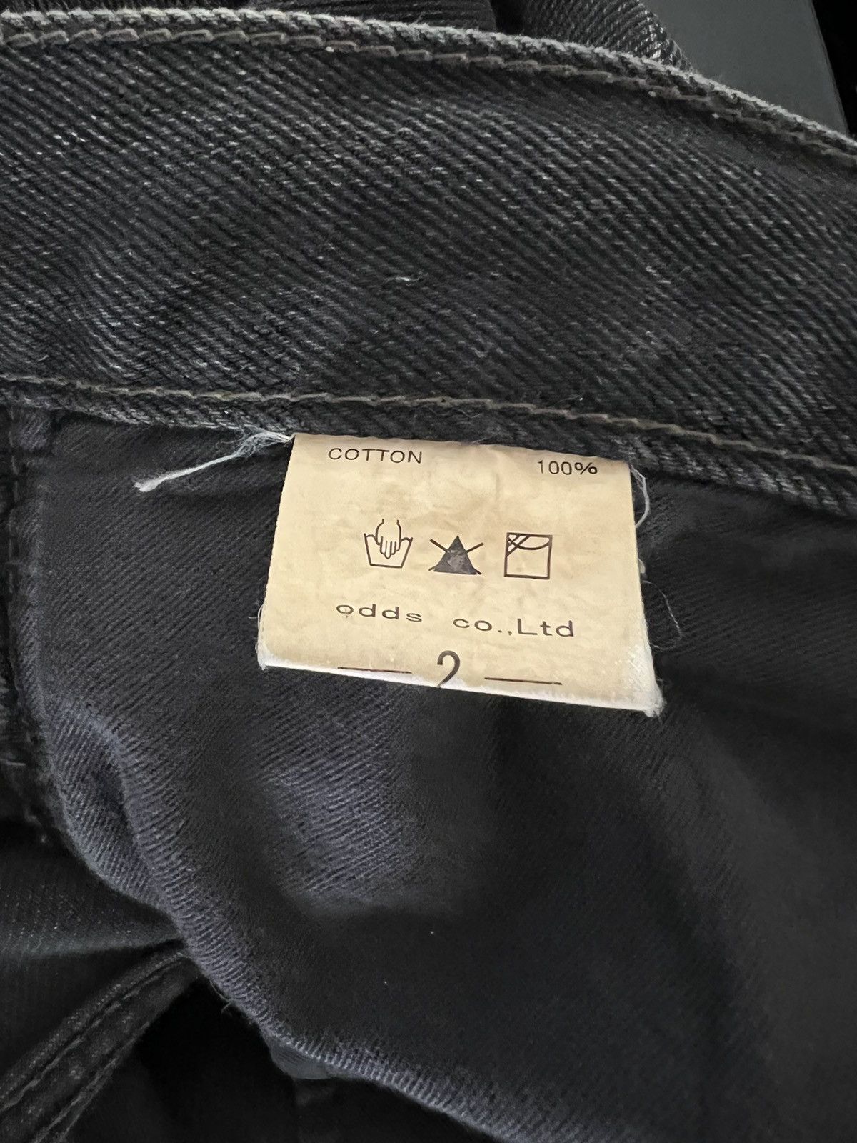Lounge Lizard Vintage Lounge Lizard Faded Black Denim Jeans Size US 30 / EU 46 - 14 Thumbnail