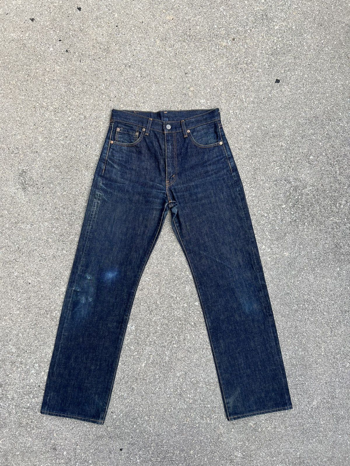 Levi's Vintage 1998 LVC Levi’s 502 XX Big E Denim Selvedge Jeans Size US 30 / EU 46 - 1 Thumbnail