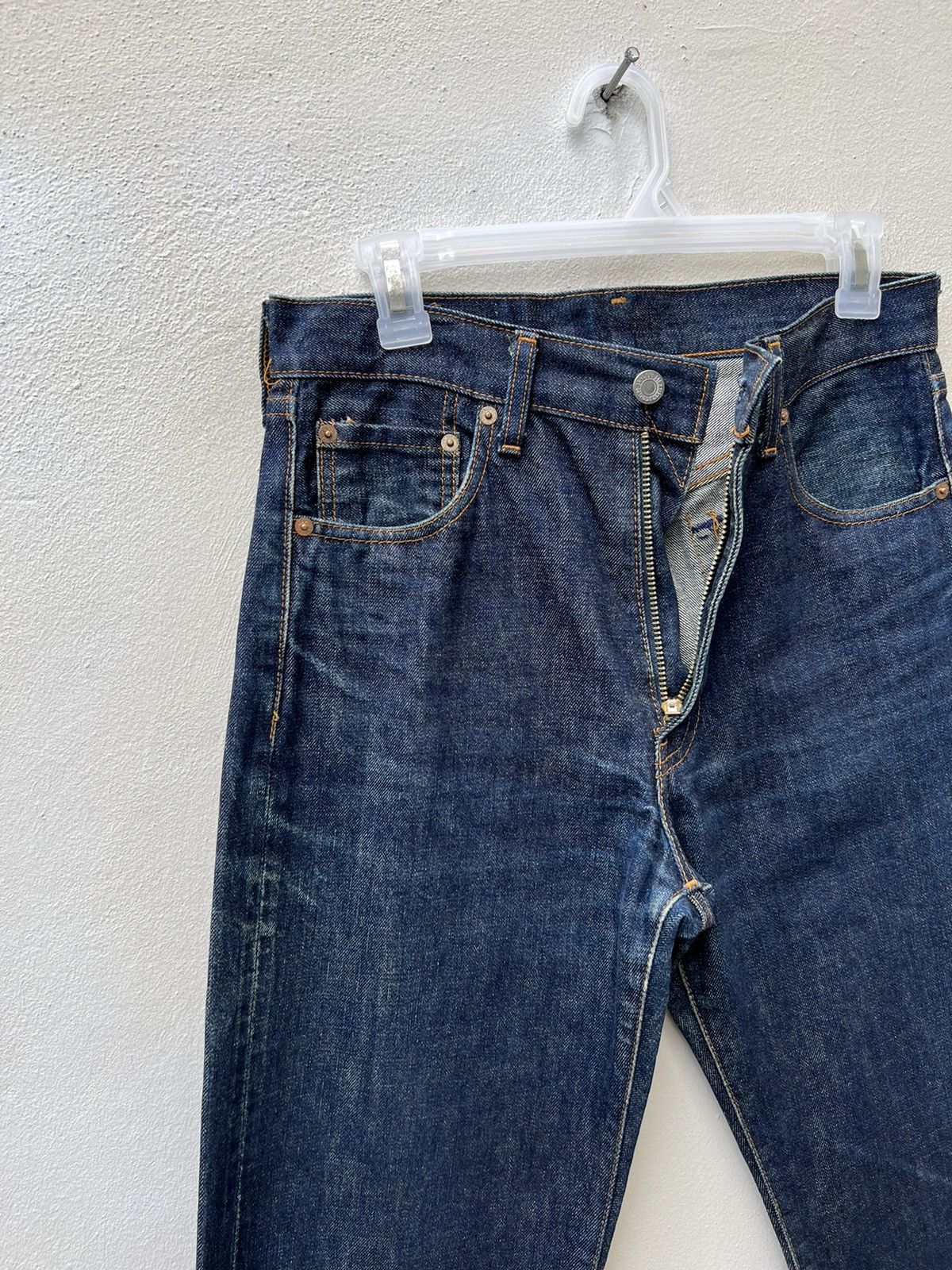Levi's Vintage 1998 LVC Levi’s 502 XX Big E Denim Selvedge Jeans Size US 30 / EU 46 - 5 Thumbnail