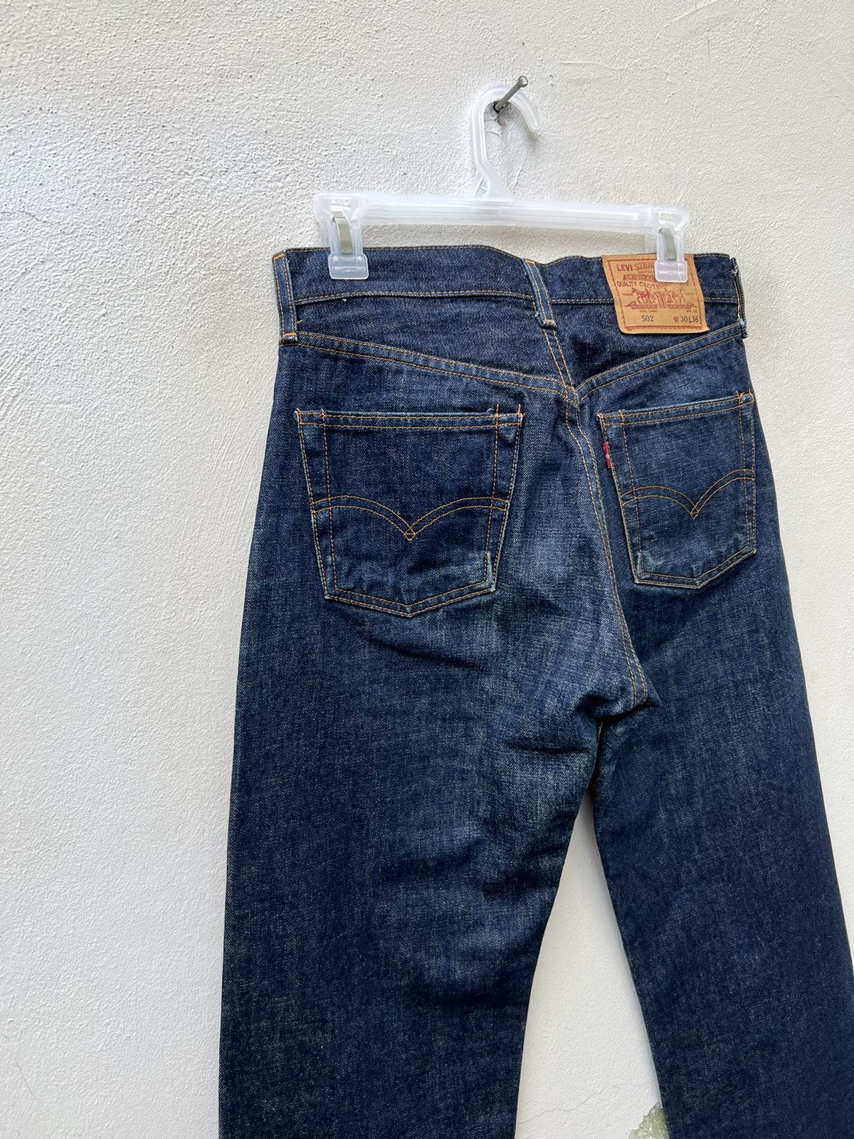 Levi's Vintage 1998 LVC Levi’s 502 XX Big E Denim Selvedge Jeans Size US 30 / EU 46 - 12 Thumbnail
