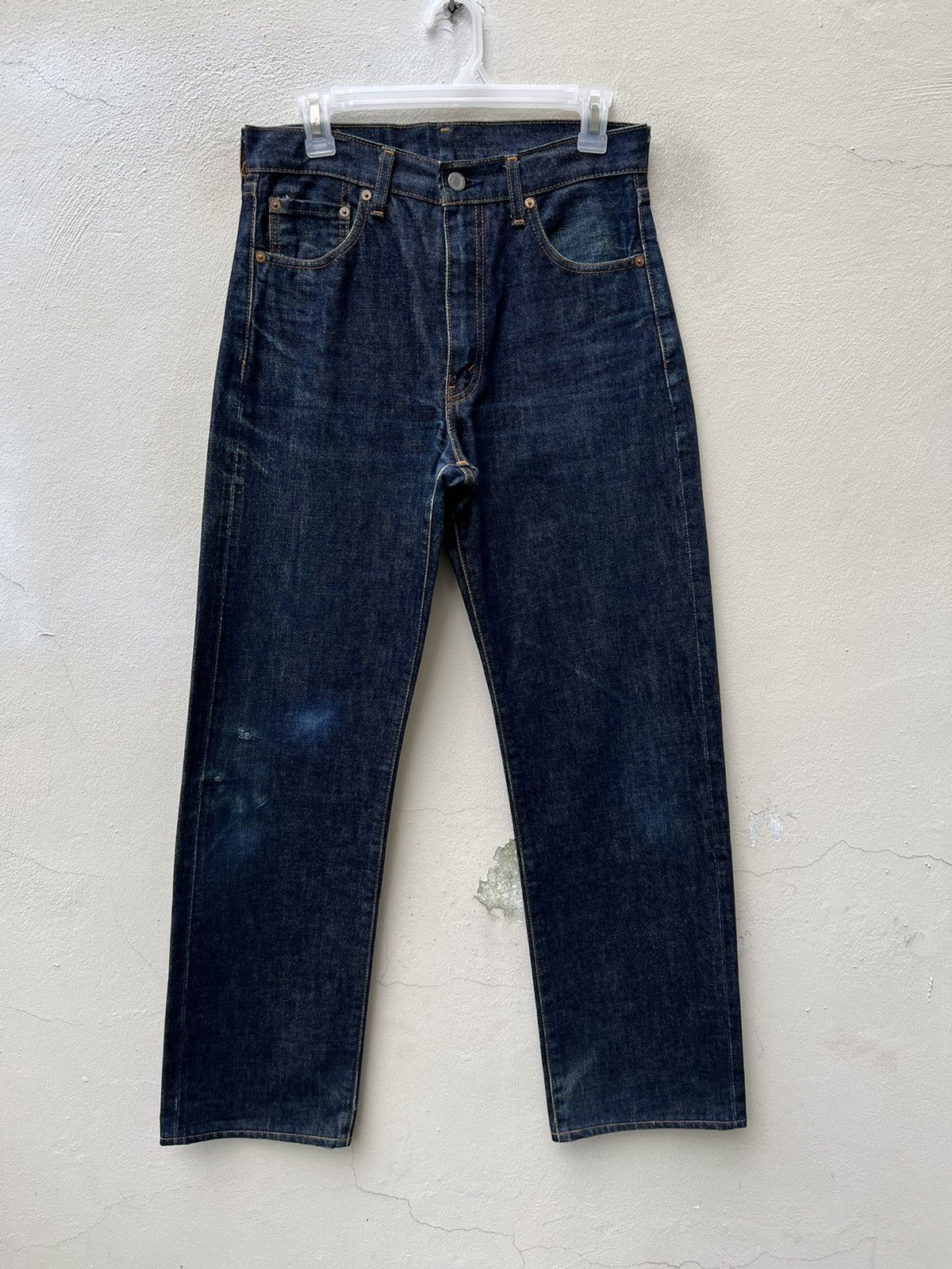 Levi's Vintage 1998 LVC Levi’s 502 XX Big E Denim Selvedge Jeans Size US 30 / EU 46 - 3 Thumbnail
