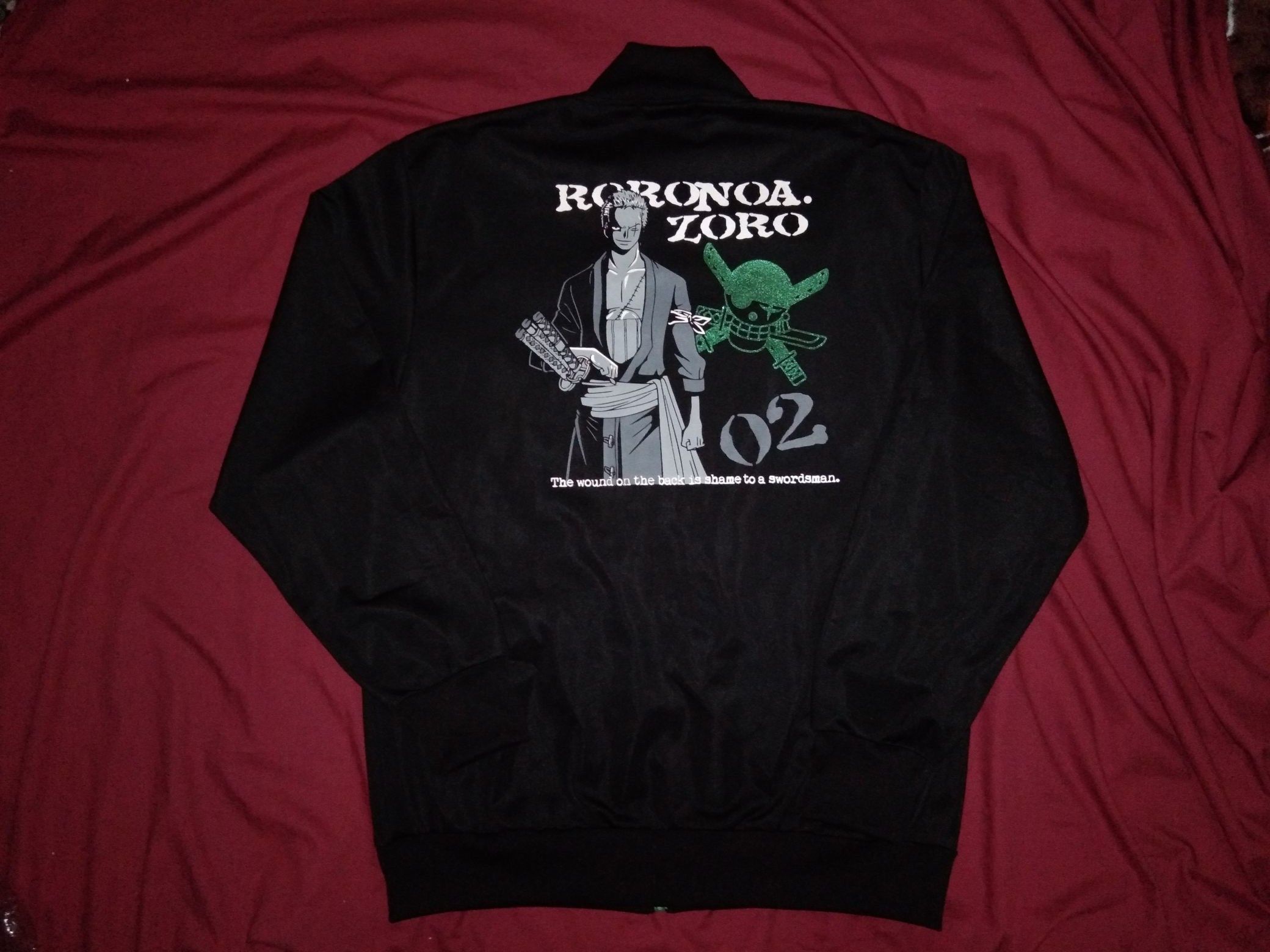 Japanese Brand × One Piece Japan One Piece Roronoa Zoro tracktop jacket anime Size US M / EU 48-50 / 2 - 3 Thumbnail