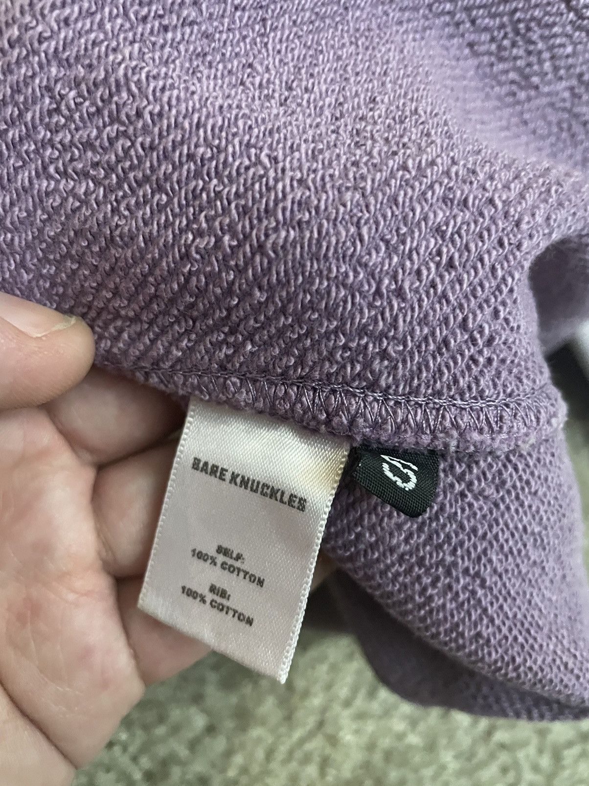 Bare Knuckles Bare Knuckles Lilac Crewneck Size US S / EU 44-46 / 1 - 4 Thumbnail