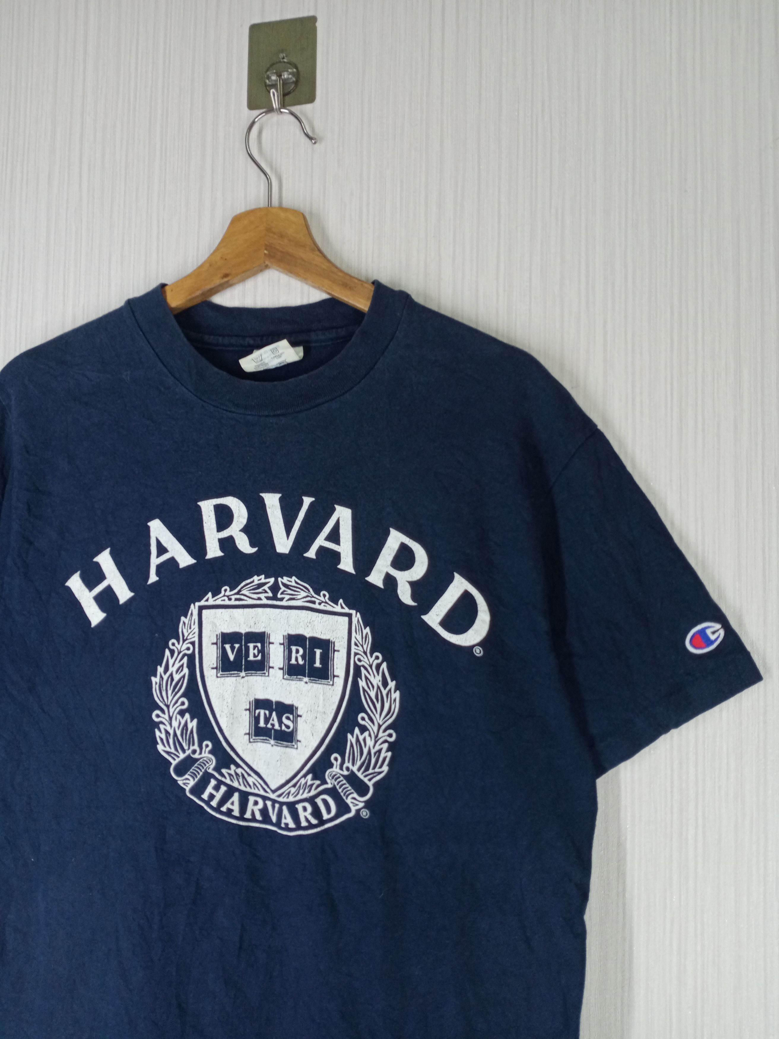 Champion Rare Vintage 90s Champion Harvard Tshirt Size US M / EU 48-50 / 2 - 2 Thumbnail