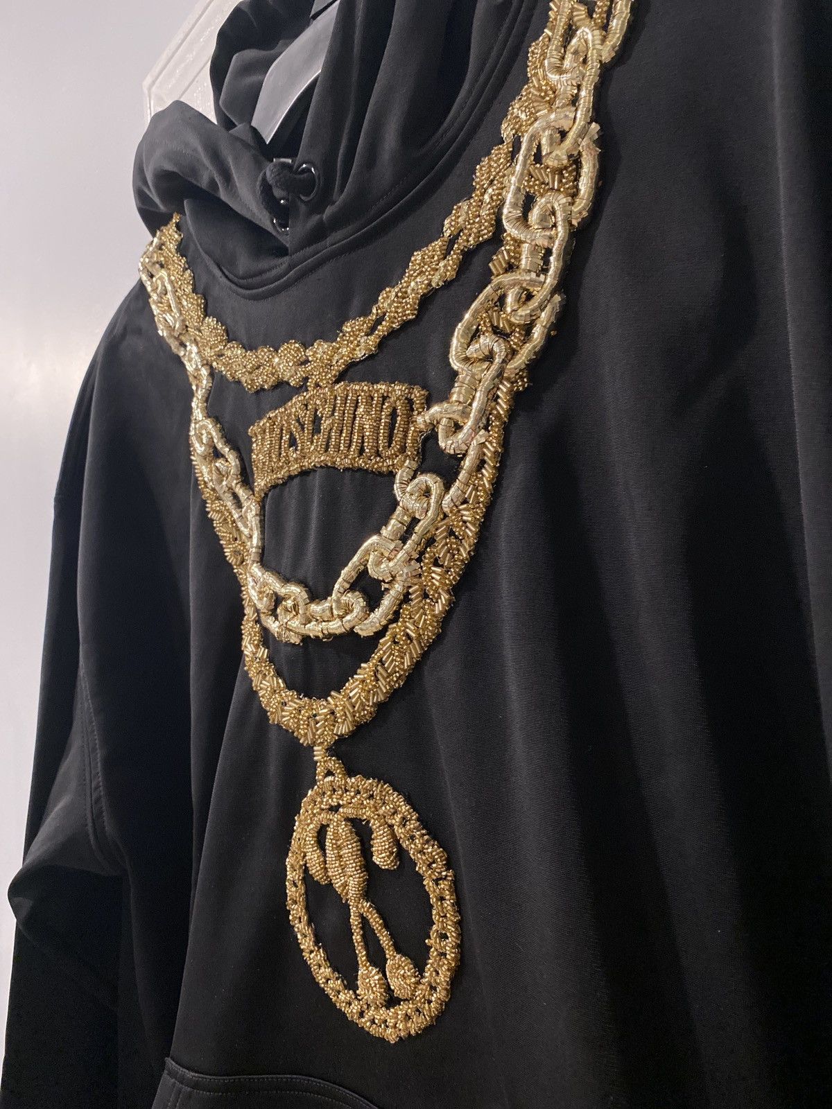 H&M H&M Moschino hoodie, Mens size Large, RARE! Size US L / EU 52-54 / 3 - 3 Thumbnail