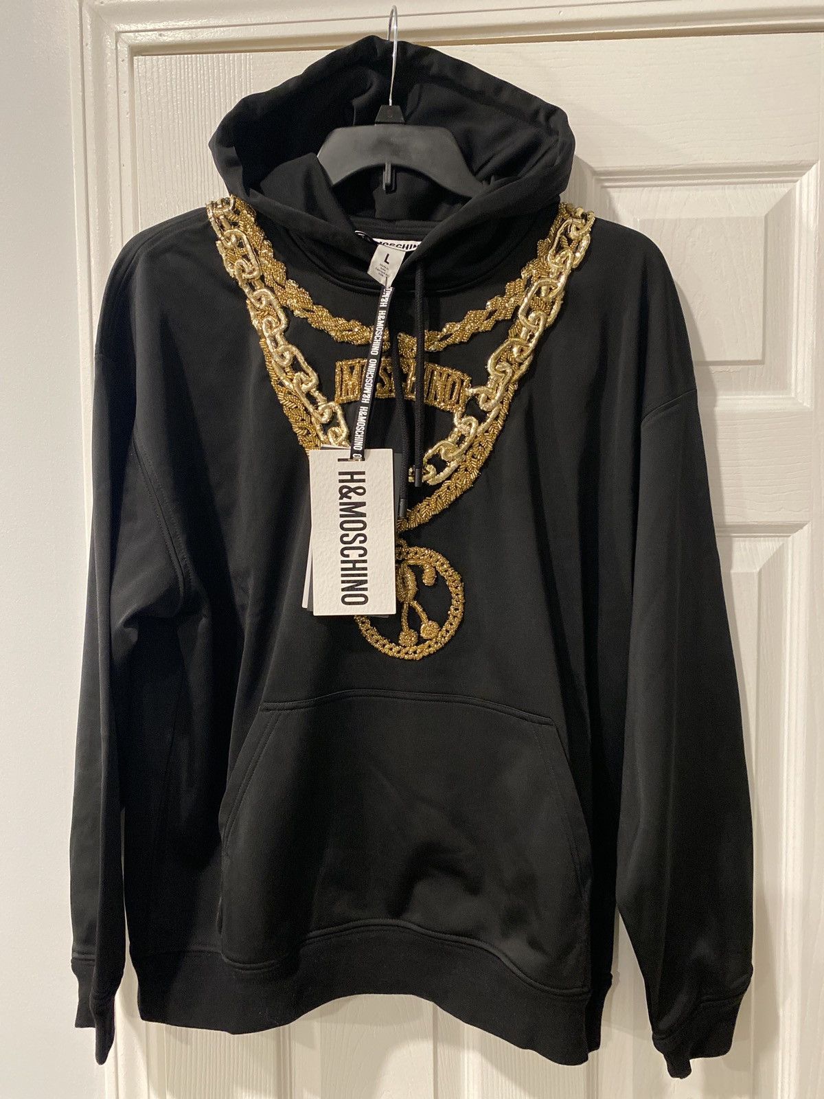 H&M H&M Moschino hoodie, Mens size Large, RARE! Size US L / EU 52-54 / 3 - 1 Thumbnail