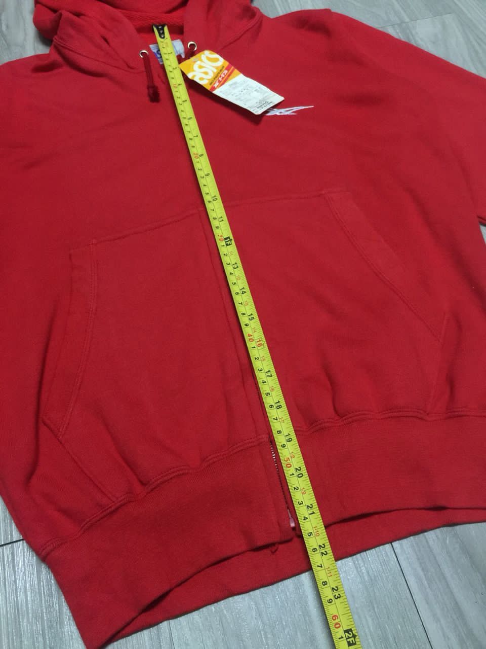 Asics Vintage ASICS Zipper Up Hoodie NWT Size US S / EU 44-46 / 1 - 11 Thumbnail