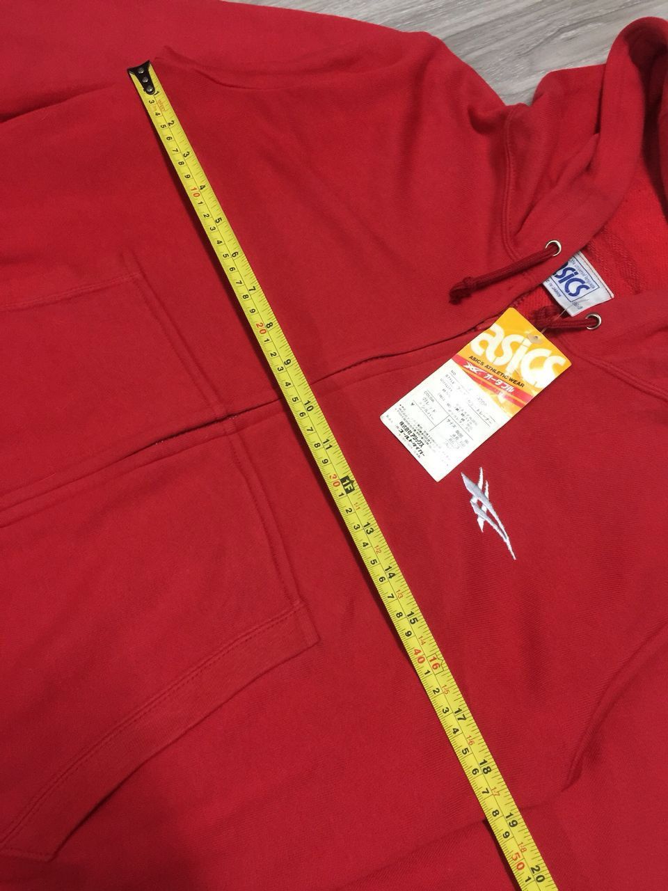 Asics Vintage ASICS Zipper Up Hoodie NWT Size US S / EU 44-46 / 1 - 10 Thumbnail