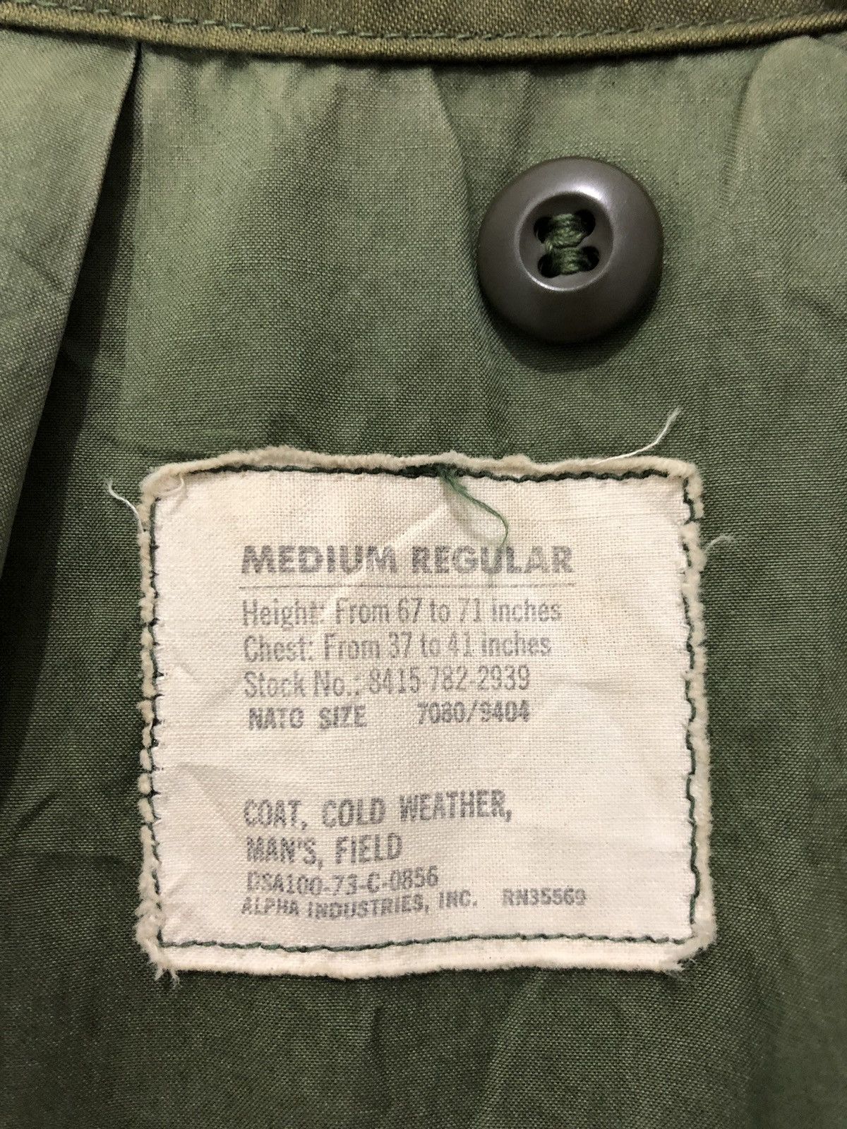 Alpha Industries US Army Alpha Induatries Jacket Size US L / EU 52-54 / 3 - 12 Thumbnail