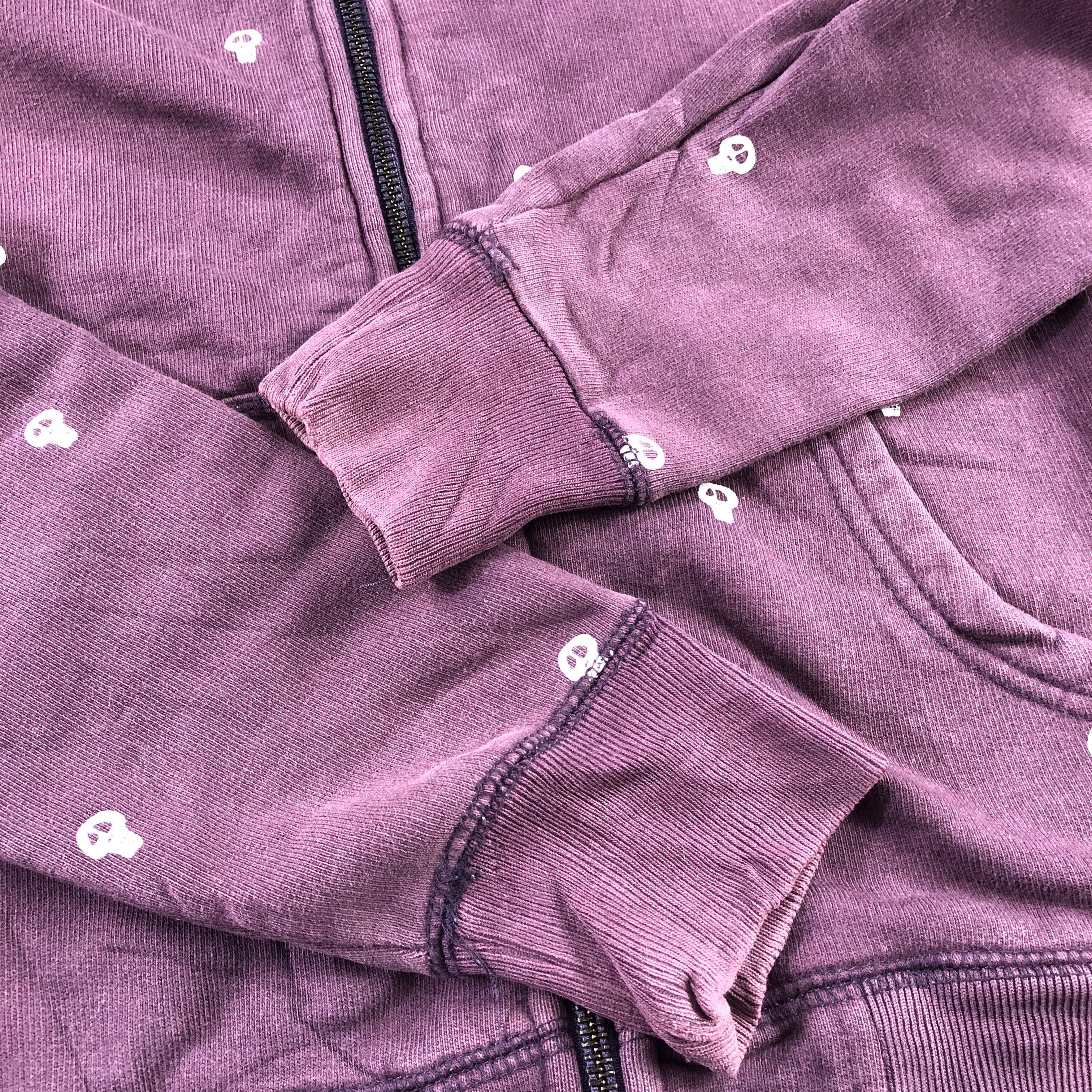 Stussy Vintage Stussy Girls Hoodie Skull Logo Size S / US 4 / IT 40 - 4 Thumbnail