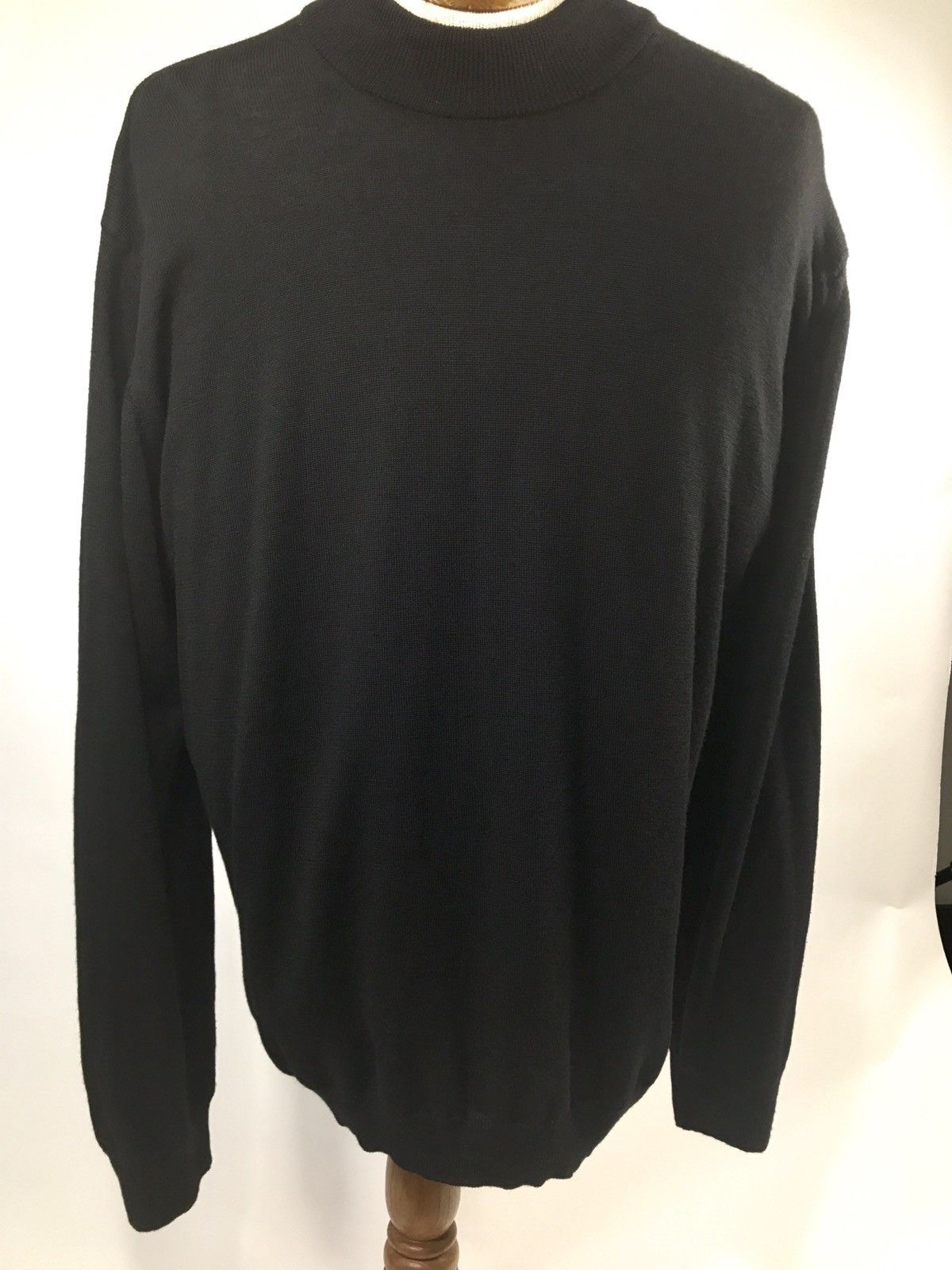 NWT Toscano Men's Made discount in Italy Dark BlueMock Neck XL