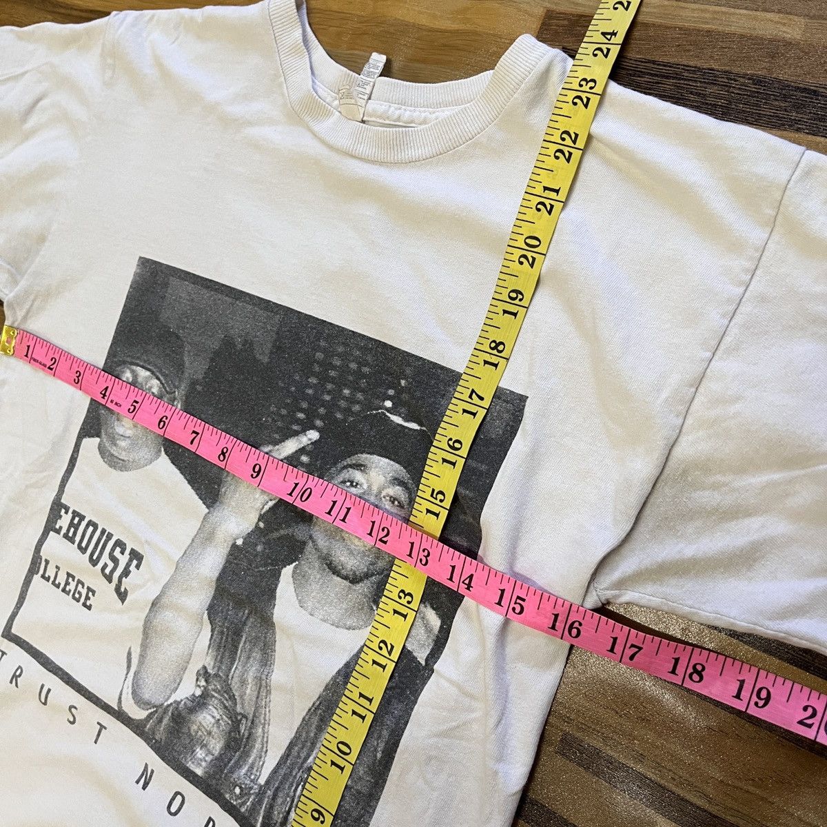 Rap Tees × Vintage Vintage Y2K Rare Tupac X Shakur Notorious Big Trust Nobody Size US S / EU 44-46 / 1 - 3 Thumbnail