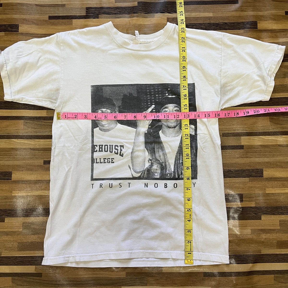 Rap Tees × Vintage Vintage Y2K Rare Tupac X Shakur Notorious Big Trust Nobody Size US S / EU 44-46 / 1 - 4 Thumbnail